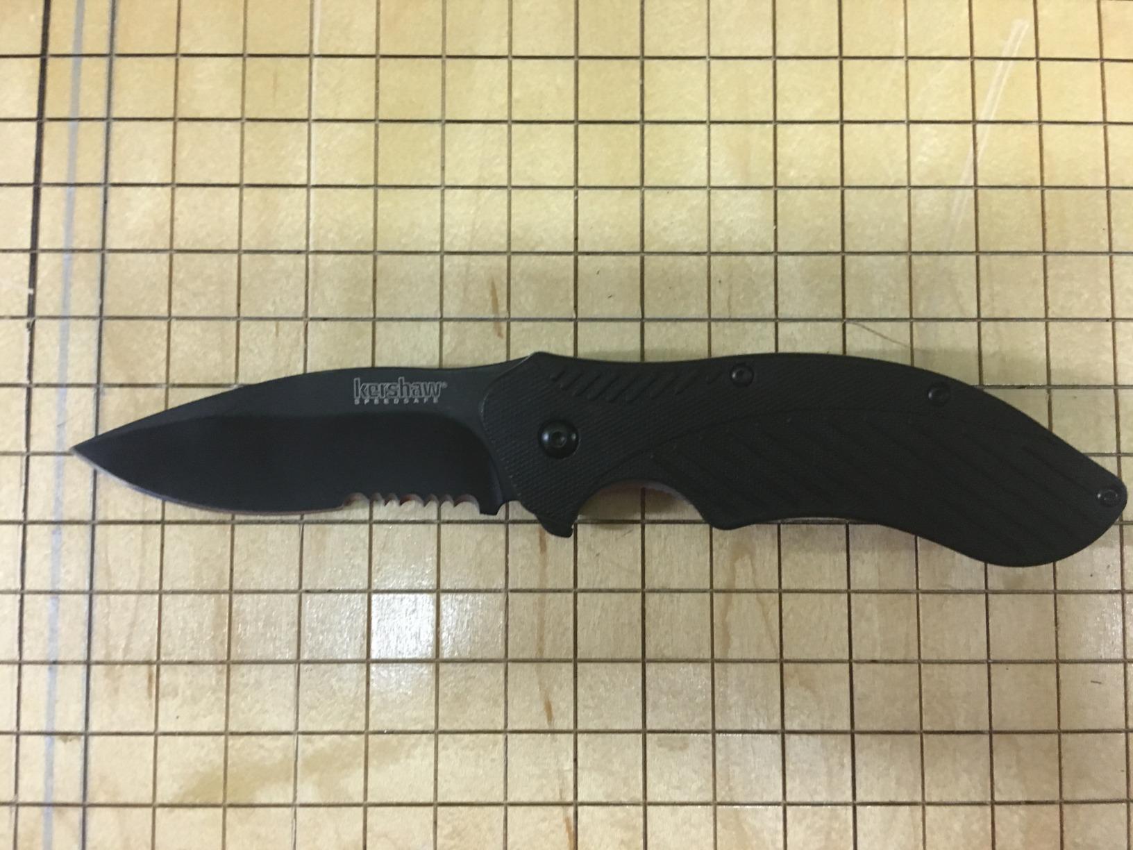 Kershaw Clash Pocket Knife, Black customer photo 1
