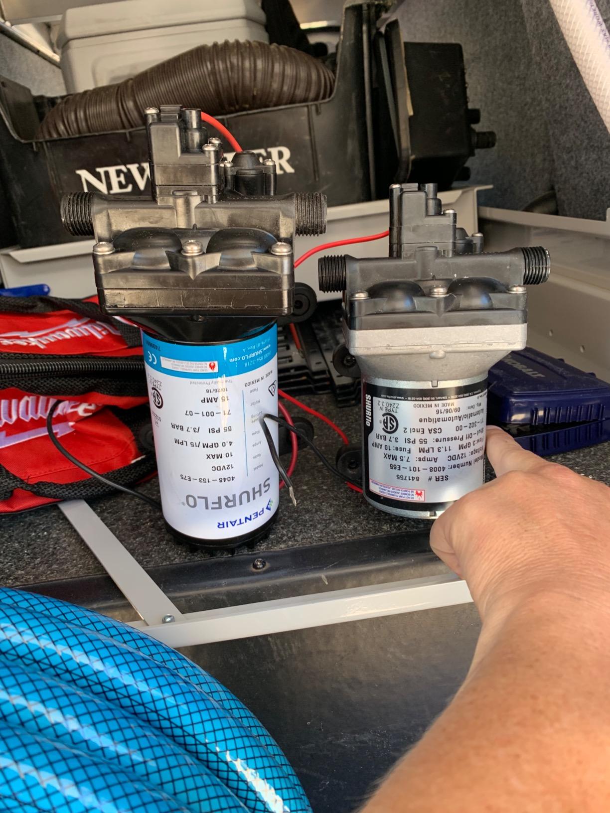 PENTAIR SHURFLO 4048-153-E75 High Flow RV Fresh Water Pump, 4.0 GPM, 55 PSI customer photo 1