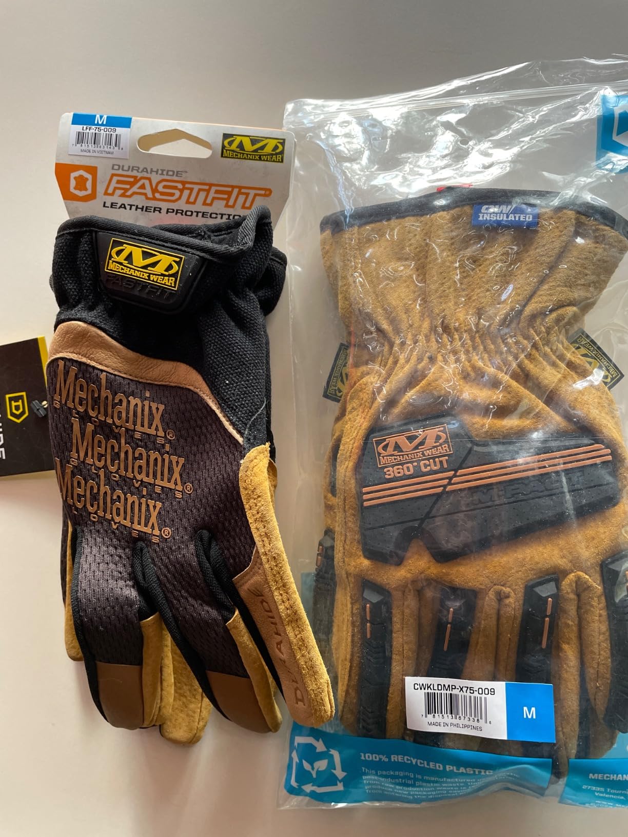 Mechanix Wear M-Pact Touchscreen Work Gloves, Medium, Black customer photo 2
