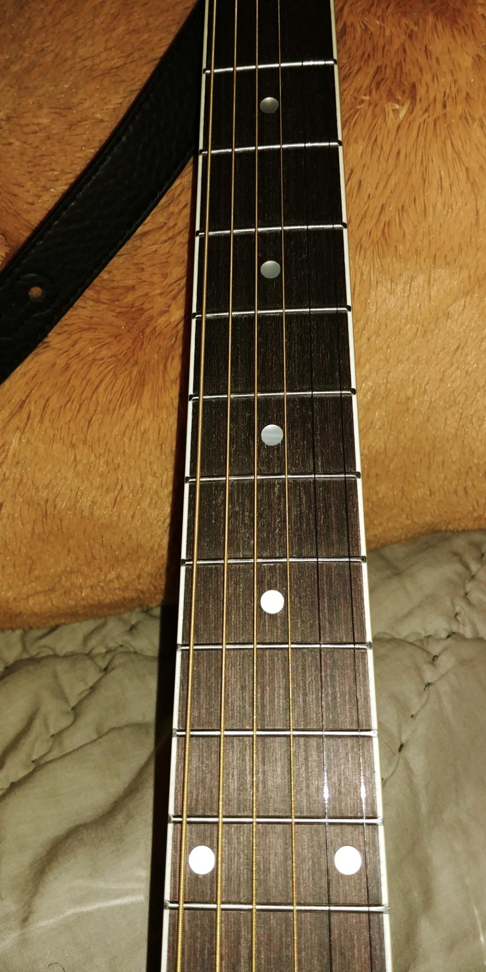 Jameson Guitars Full Size Thinline Acoustic Electric Guitar with Free Gig Bag Case & Picks Red Right Handed customer photo 2