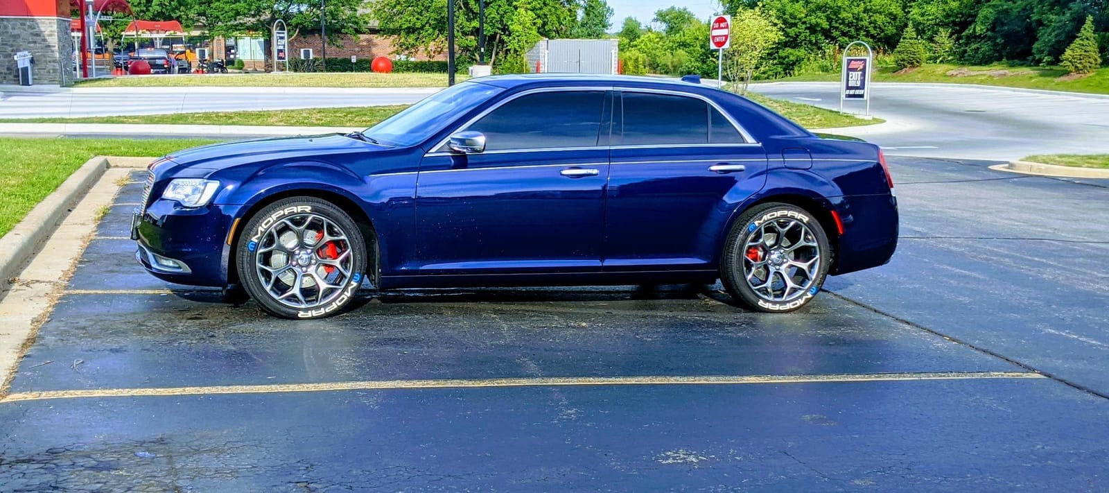 PowerStop Z23 Performance Brake Pad Rotor Caliper Kit Front & Rear KC2853A | Dodge Charger, Dodge Challenger Carbon Fiber Ceramic Brake Pads + Drilled & Slotted Rotors + Red Powder Coated Calipers customer photo 1