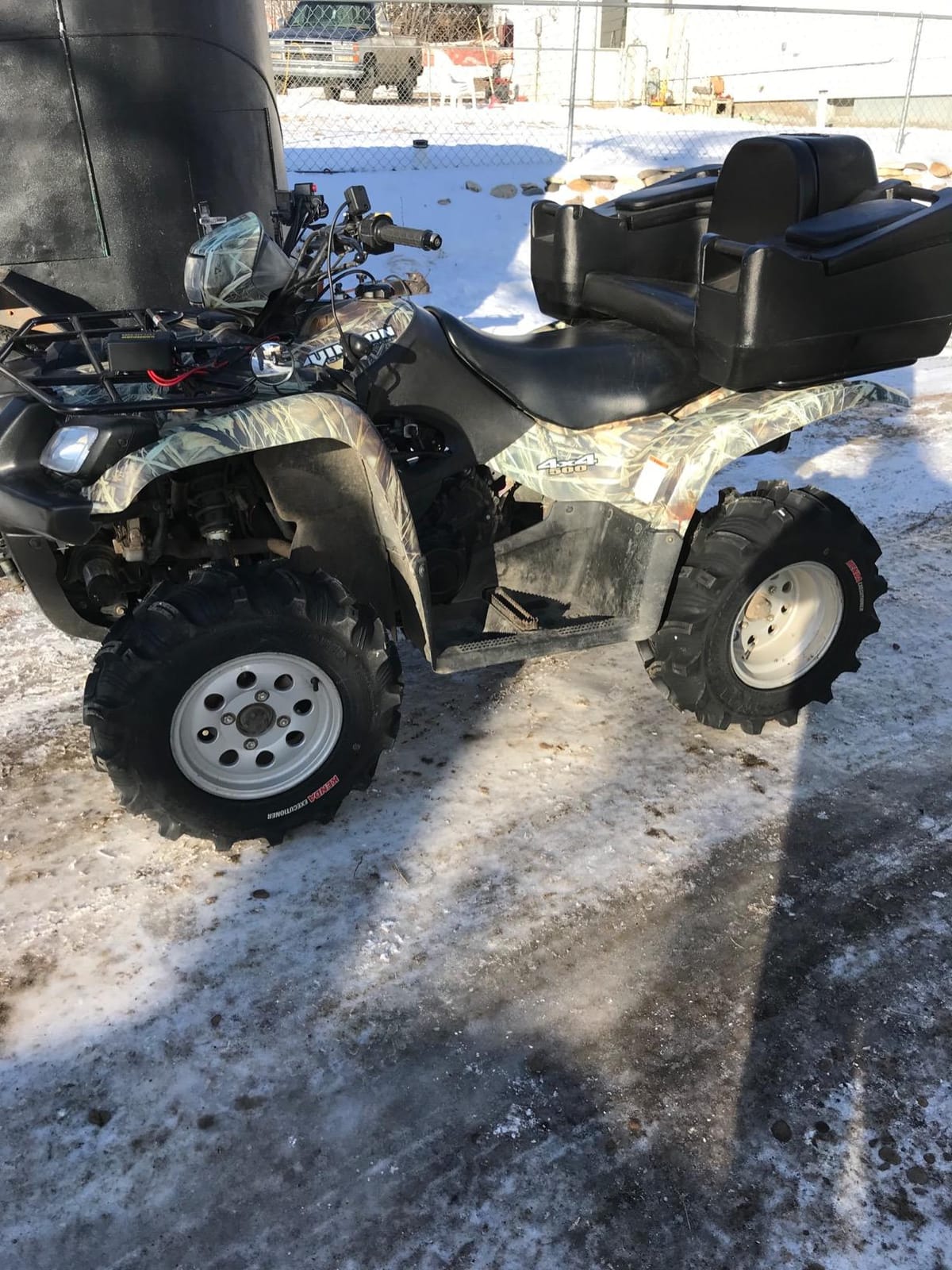 Full set of Kenda Executioner (6ply) 25x8-12 and 25x10-12 ATV Tires (4) customer photo 2