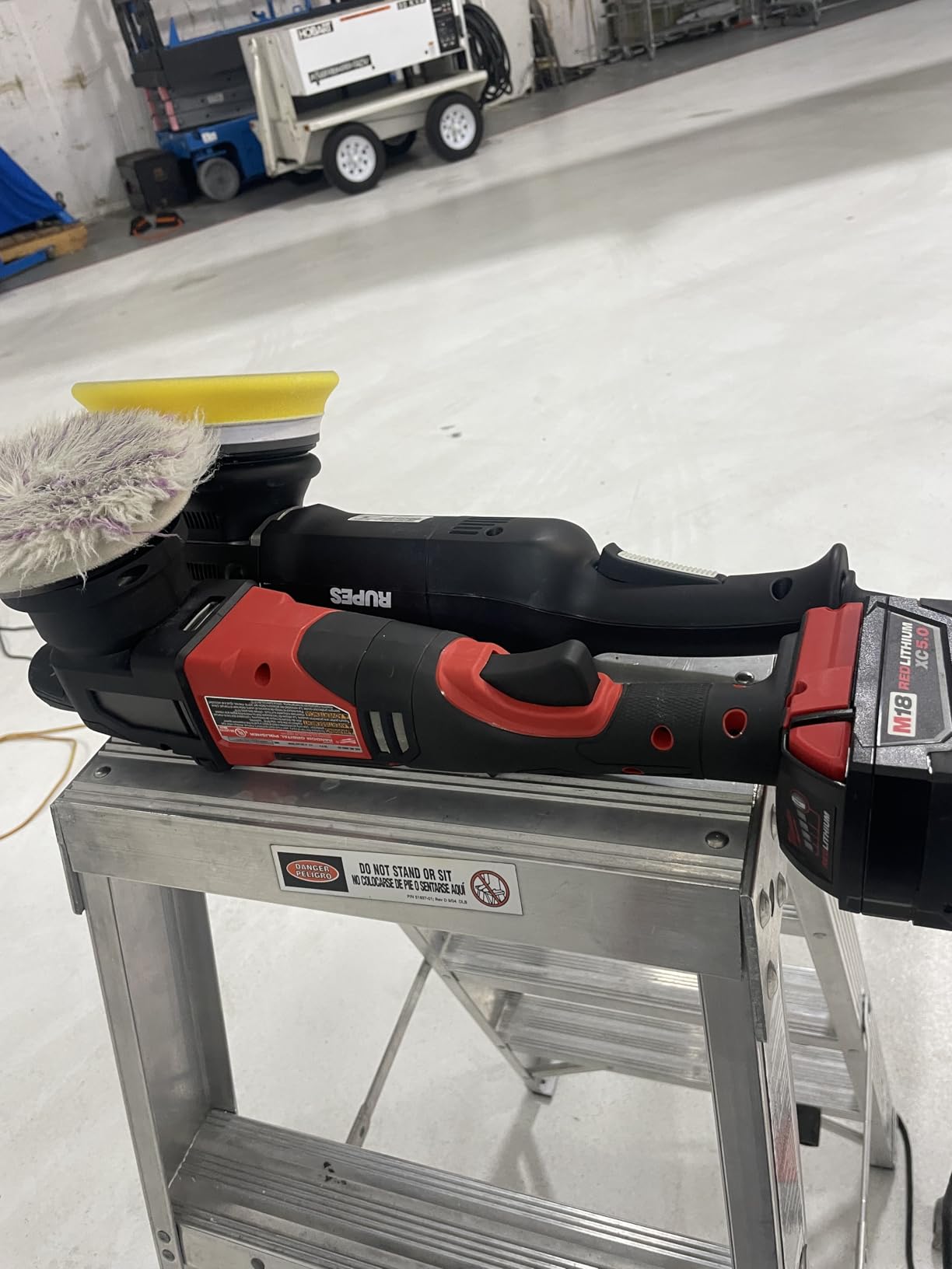 Rupes LHR 15ES Big Foot Random Orbital Polisher customer photo 1