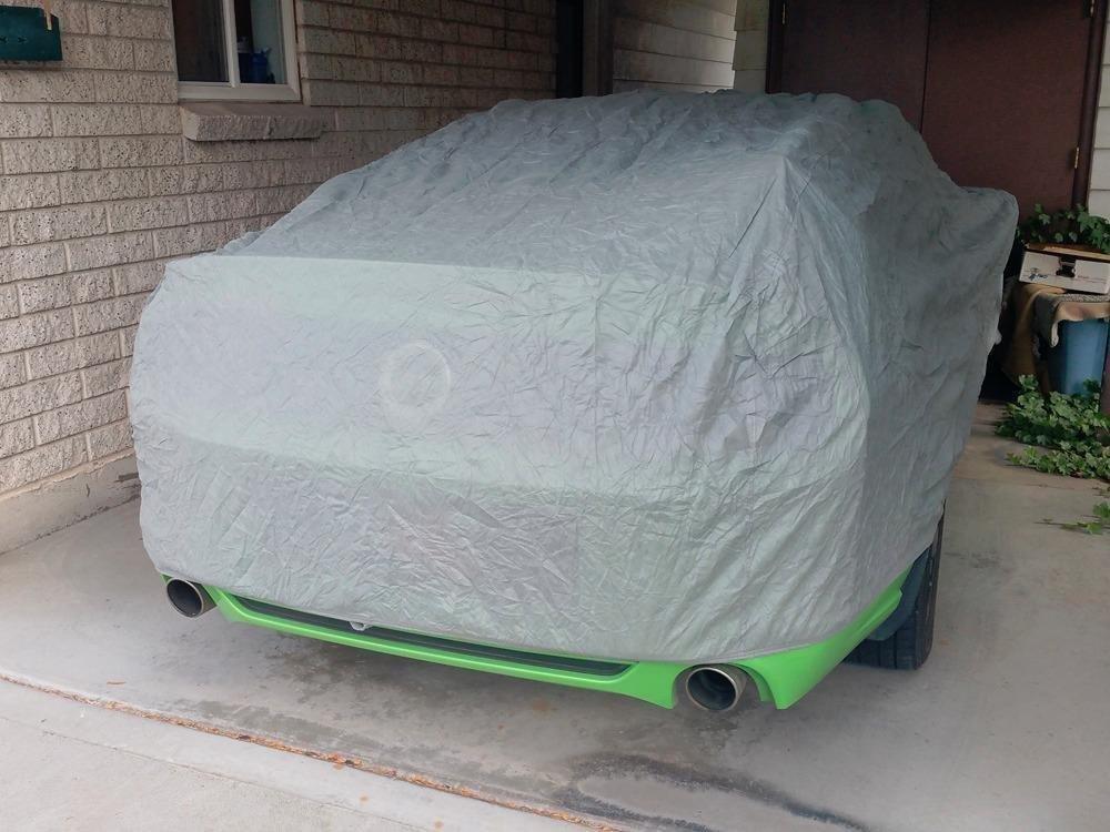 Leader Accessories Jeep Wrangler 2-Door Car Cover, Fits CJ,YJ, TJ,&JK | Waterproof, Breathable & Windproof Protection Against Rain, Snow, UV & Dust, Xtreme Guard Full Cover for Indoor & Outdoor Use customer photo 2