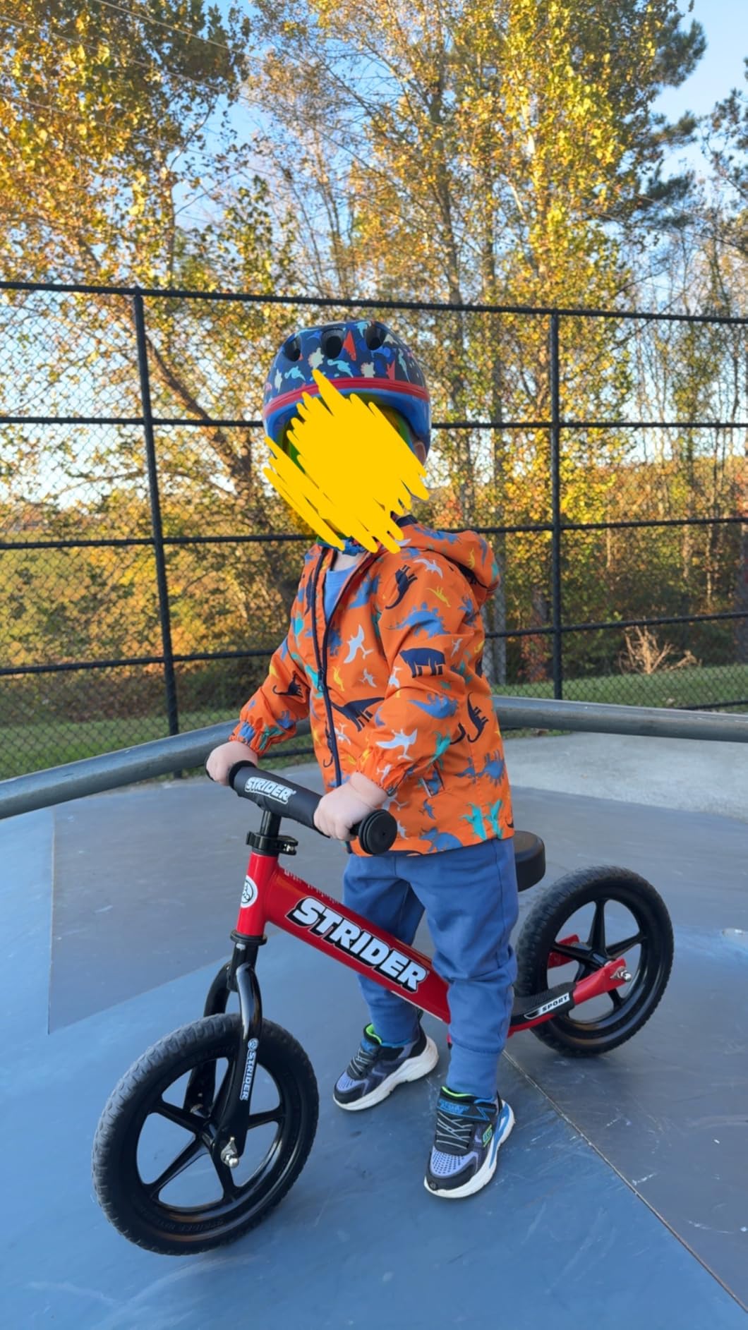 Strider 12 Sport, No Pedal Balance Bike for Kids Ages 1-4 Years, Blue customer photo 2