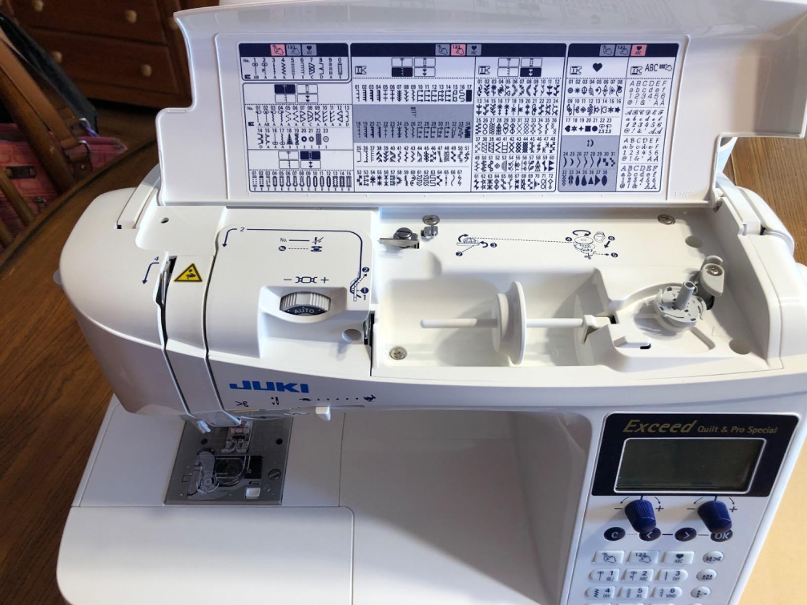Juki HZL-F600 Full Sized Computer Sewing and Quilting Machine customer photo 2