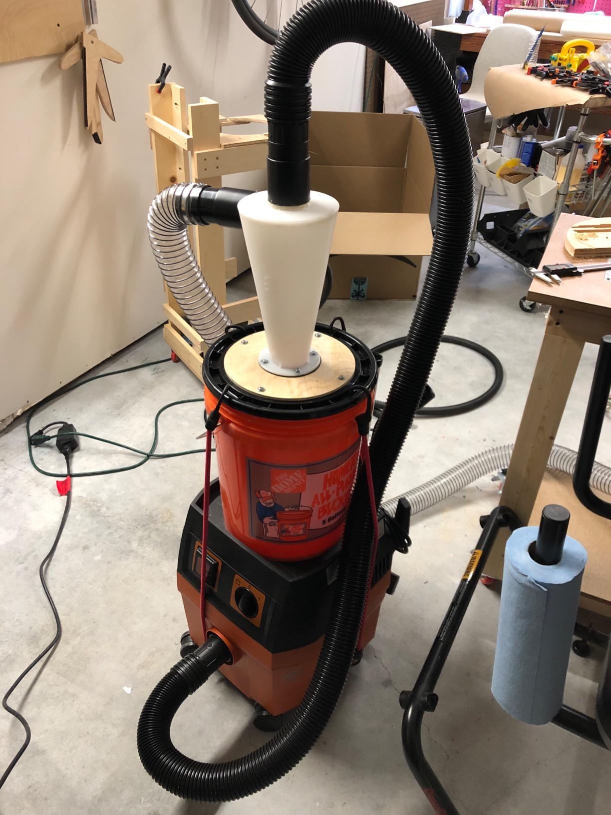 Fein Turbo I Wet/Dry Shop Vac Dust Extractor - 5.8-Gal, 151 CFM Suction, Quiet 66 dB, Anti-Static System, 25 ft Cord, 13 ft Hose, Tool-Activated for Jobsite & Workshop - 92035060090 customer photo 2