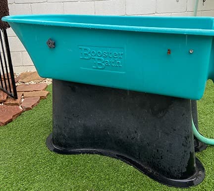 Booster Bath Elevated Pet Bathing X-Large, Blue. Made in The USA customer photo 2