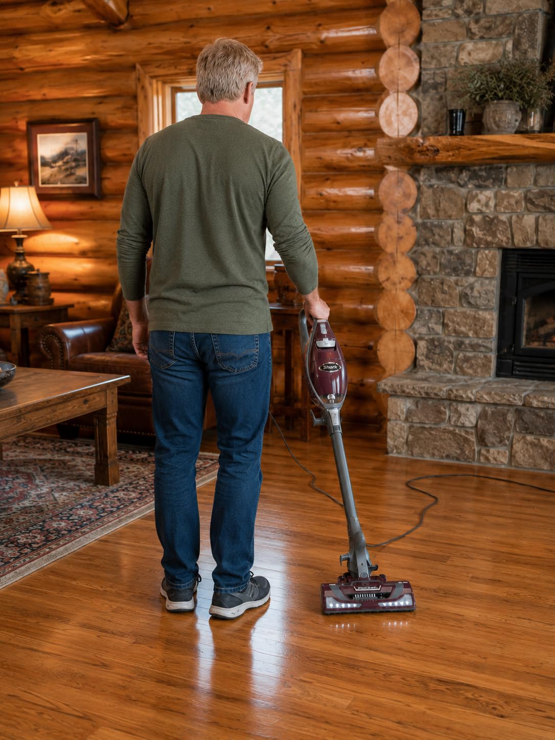 Shark Rocket Pet Plus Corded Stick Vacuum, XL Cup, Bordeaux/Silver, HV322, Under 10 Lbs., Handheld Conversion, Pet Hair Pickup, LED Headlights, Swivel Steering, Crevice and Upholstery Tools customer photo 2