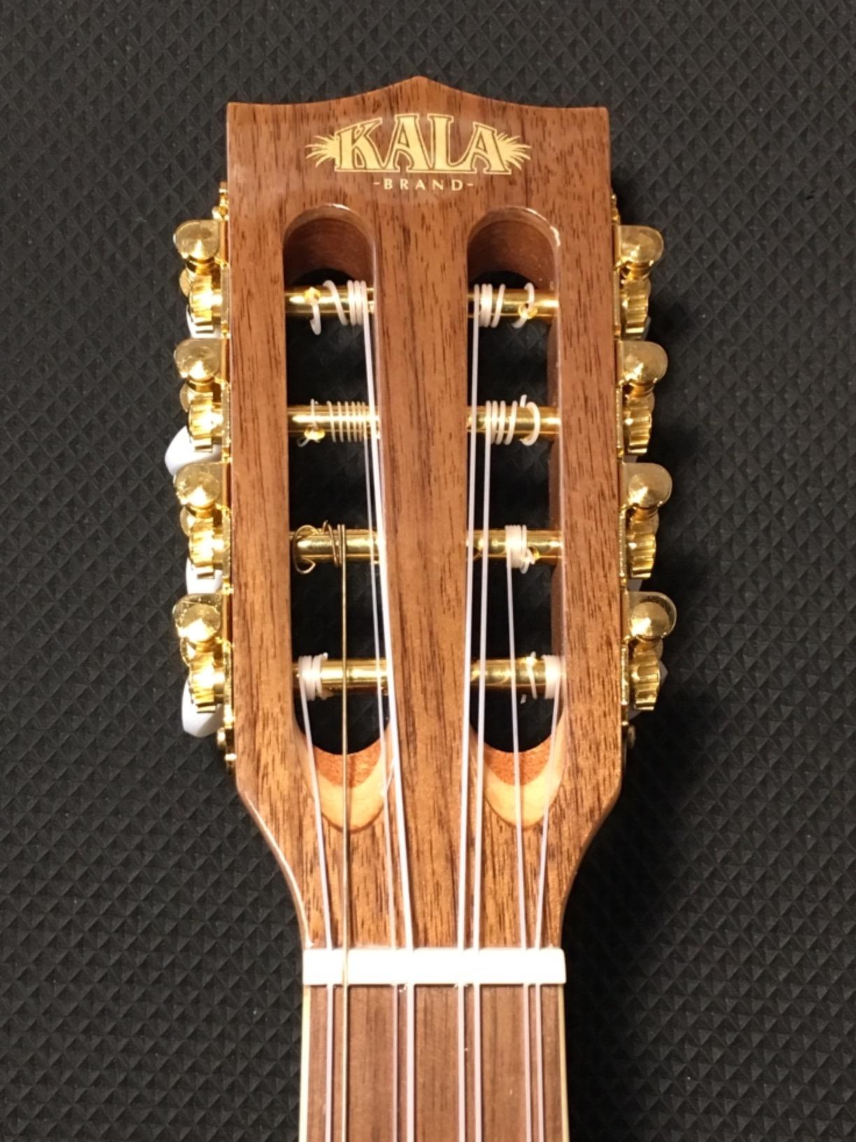 KALA Gloss Mahogany KA-8E Tenor Ukulele Gloss 8-string with EQ customer photo 1