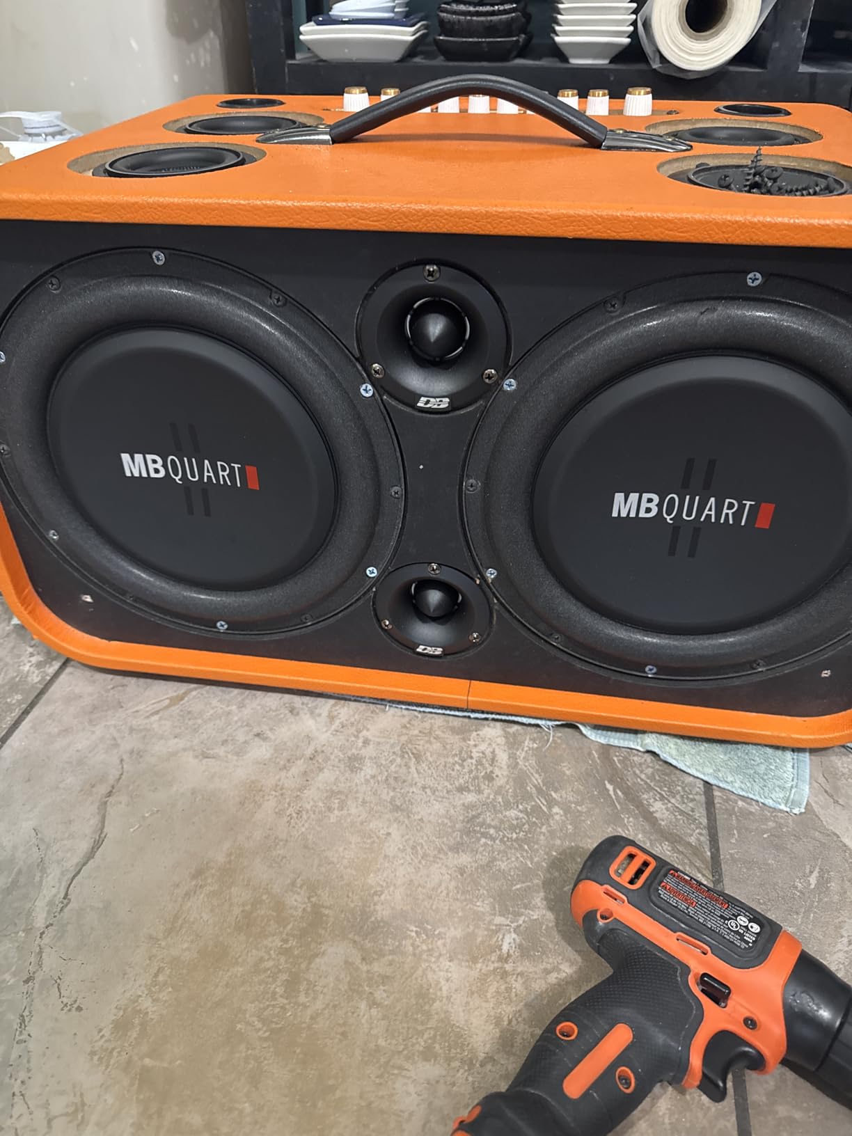 MB Quart 8 Inch 400 Watt MAX 200 Watt RMS 4 Ohm Dual Voice Coil customer photo 2