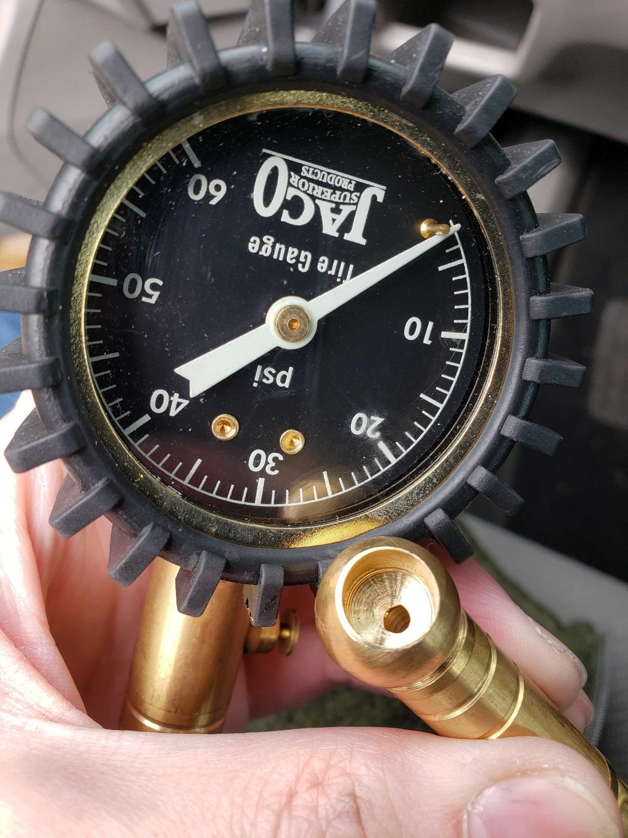JACO ElitePro Tire Pressure Gauge - 60 PSI customer photo 1