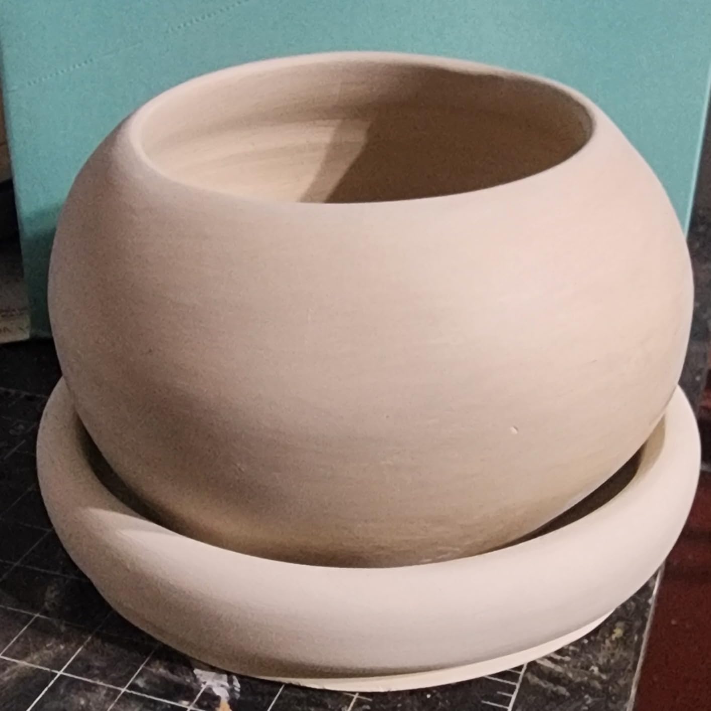 MindWare Pottery Wheel Air-Dry Clay Refill (5lbs), Natural Brown Sculpting Clay for Kids, Bulk Arts and Crafts Material for School or Home Projects, Ages 5 and Up customer photo 1