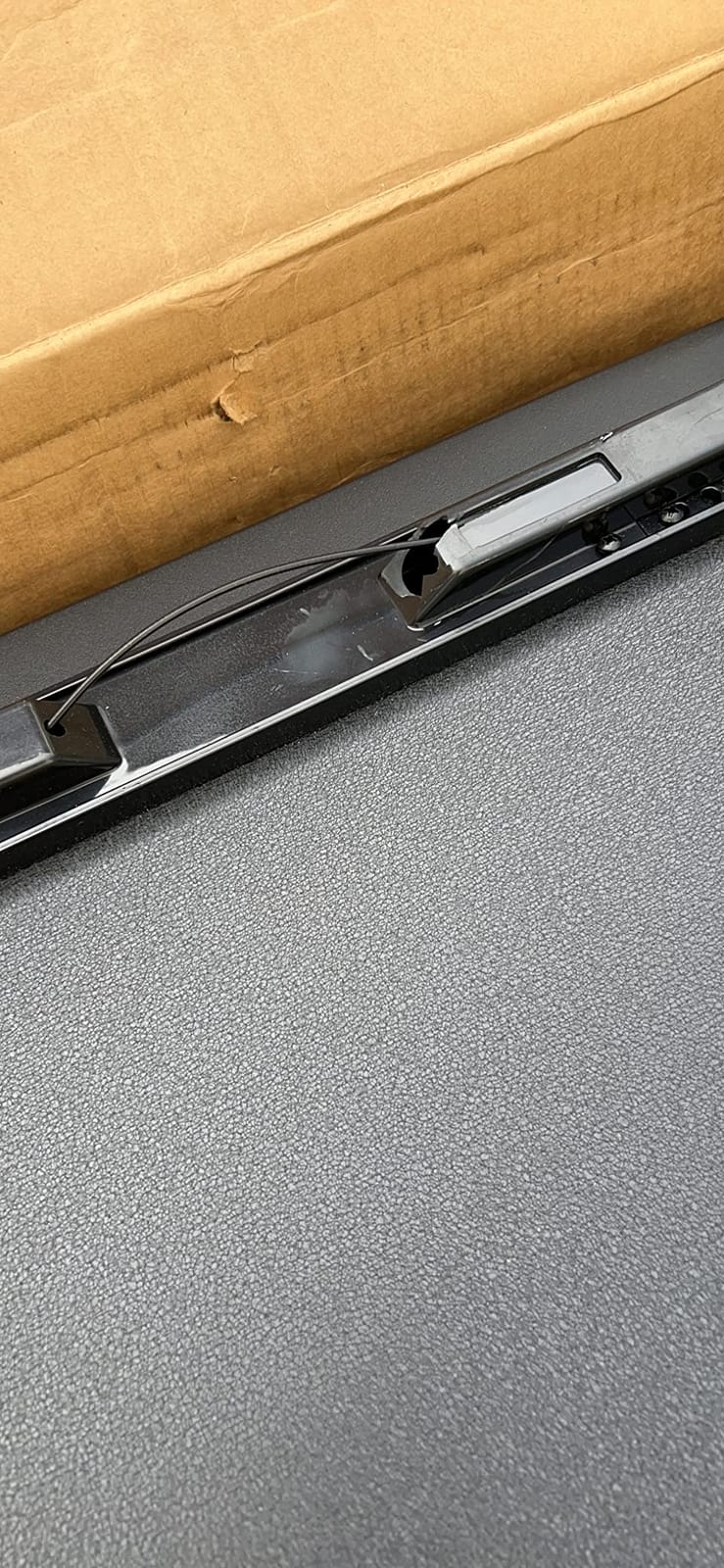BAK BAKFlip MX4 Hard Folding Truck Bed Tonneau Cover | 448207RB | Fits 2009-2018, 19/20 Classic Dodge Ram w/RamBox 5' 7