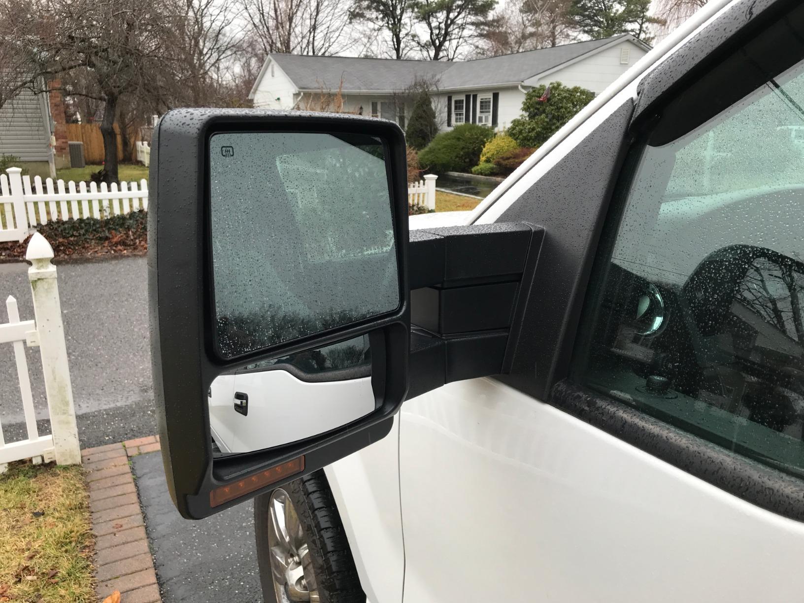YITAMOTOR Towing Mirrors Compatible with 2007-2014 Ford F150 Series Pickup customer photo 2