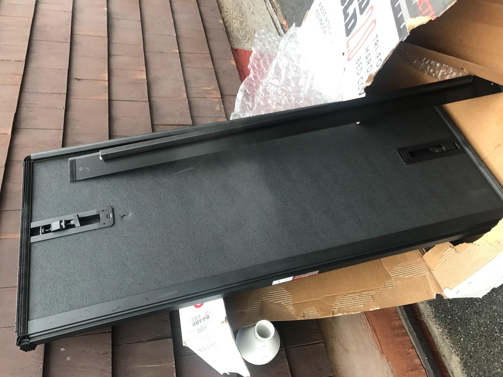 RealTruck Extang Solid Fold 2.0 Toolbox Hard Folding Truck Bed Tonneau Cover | 84486 | Fits 2017-2026 Ford F-250/350 Super Duty 6' 10