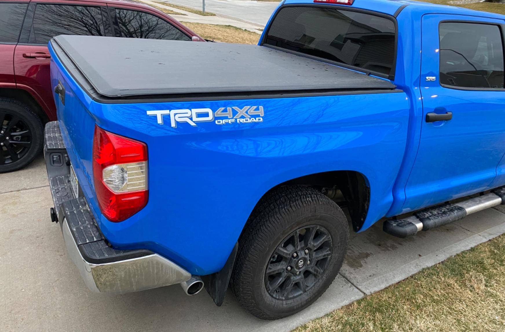 MaxMate Soft Roll-up Truck Bed Tonneau Cover Compatible with 2007-2013 Toyota Tundra | 6.5' (79