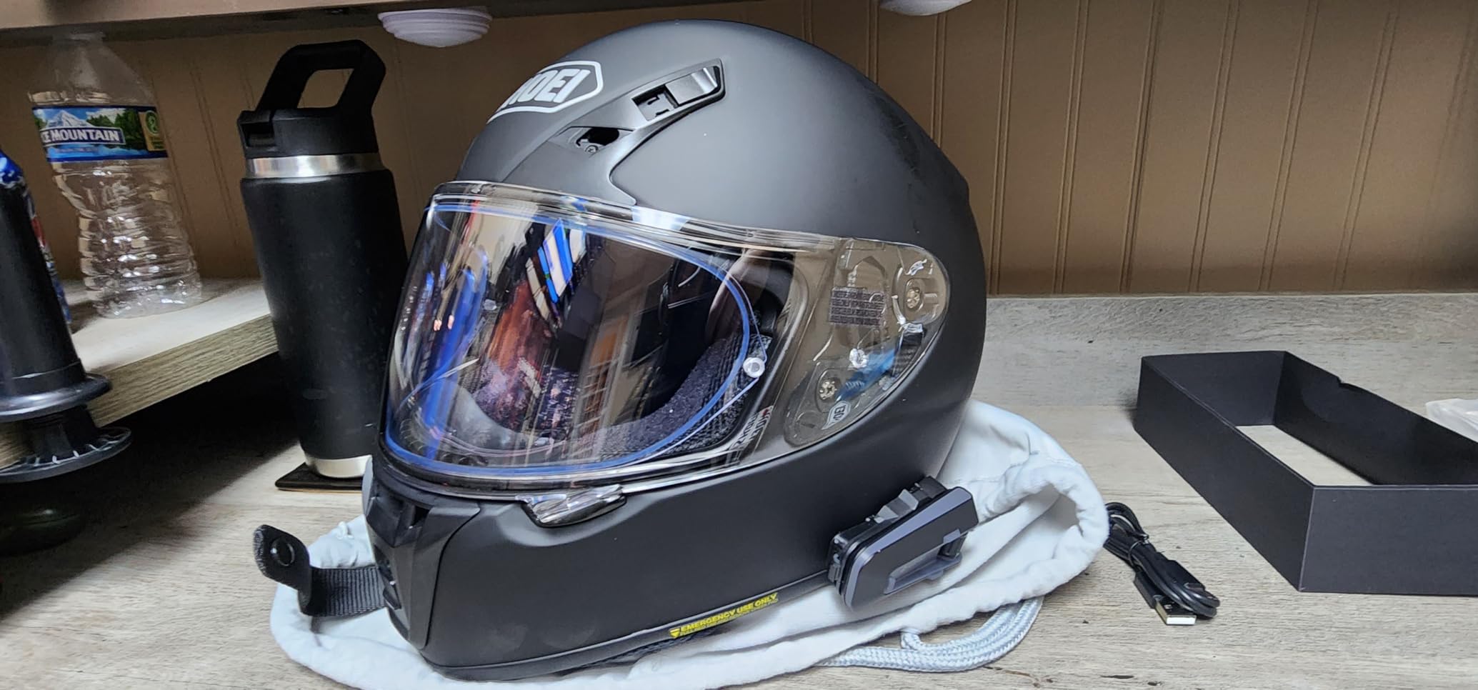 Shoei RF-SR Full Face Motorcycle Helmet customer photo 2