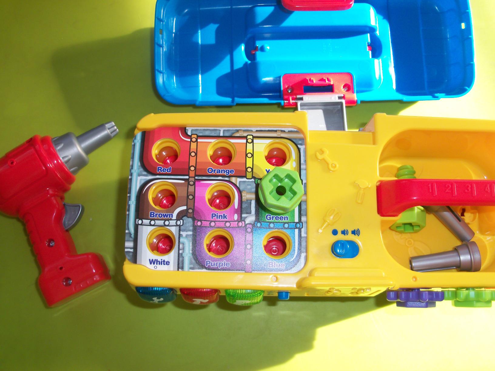 VTech Drill and Learn Toolbox, Orange customer photo 1