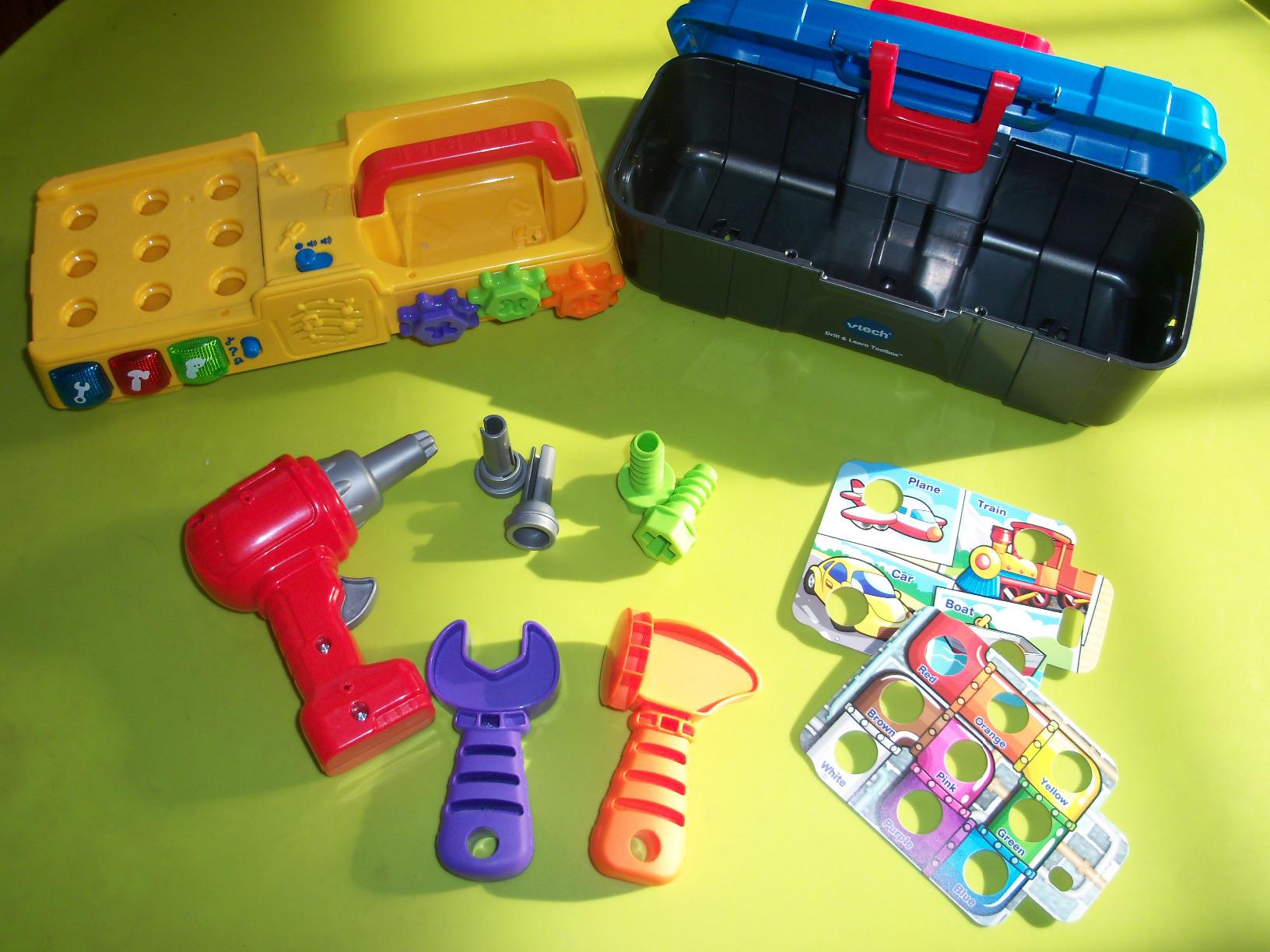 VTech Drill and Learn Toolbox, Orange customer photo 2