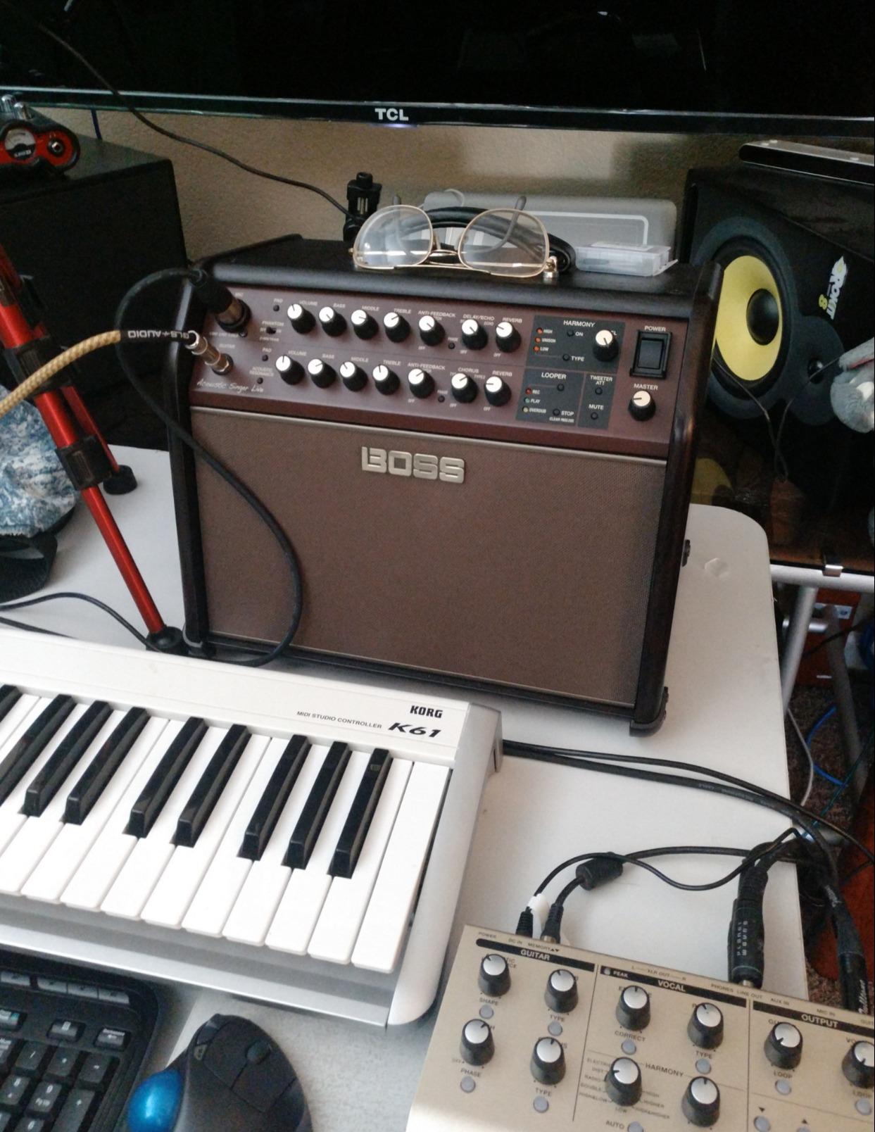 Boss ACS Live 60W Combo Amplifier for Acoustic Guitar and Vocals customer photo 2