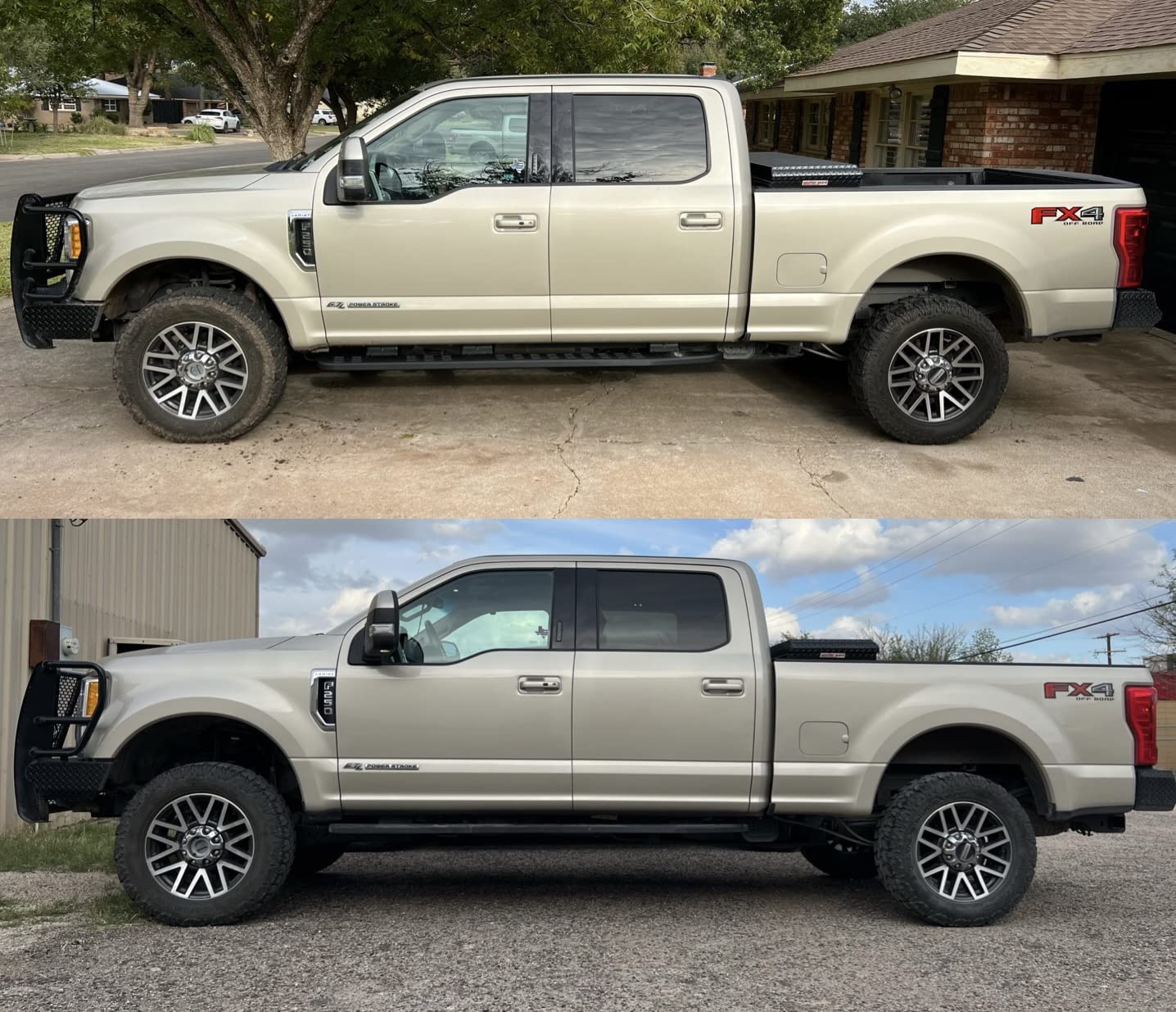 Readylift 66-2726 2.5” Leveling Kit with Track Bar Relocation Bracket for 2011-2020 Ford Super Duty F250 and F350 4WD trucks customer photo 1
