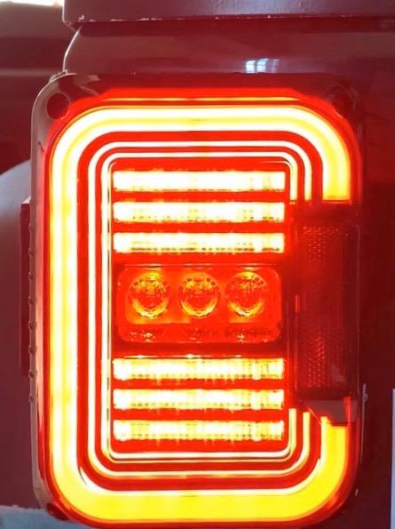 DOT Approved LED Tail Lights Super Bright 20W Reverse Lights with EMC Compatible with Jeep Wrangler JK&JKU 2007-2017 Brake Reverse Light Rear Back Up Lights Daytime Running Lamps customer photo 2