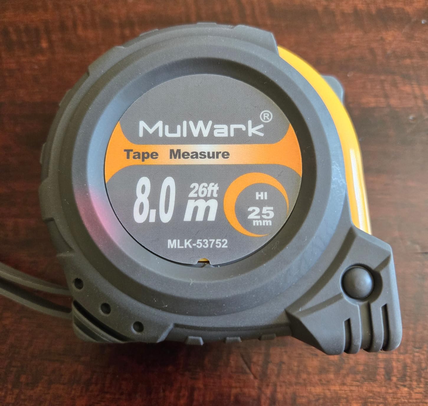 MulWark 25ft Metric Tape Measure, Measuring Tape Retractable, Easy Read Measurement Tape Both-Side Metal Blade, Magnetic Hook & Shockproof Case for Construction, Carpenter, Architect, Woodworking customer photo 2