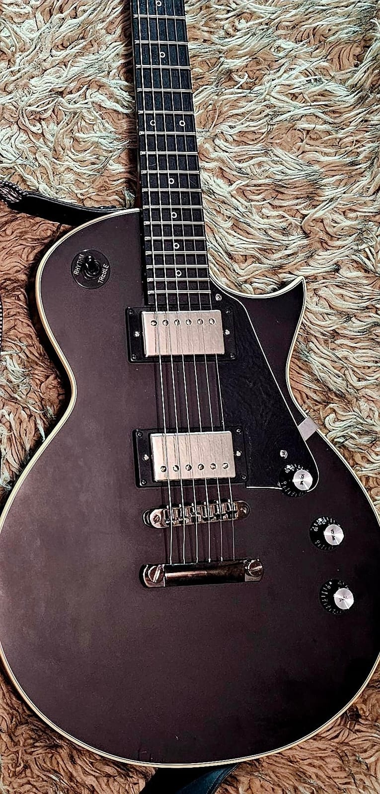 FLEOR Alnico 5 Guitar Pickup Double Coil Humbucker Pickups Neck and Bridge Set Black customer photo 2