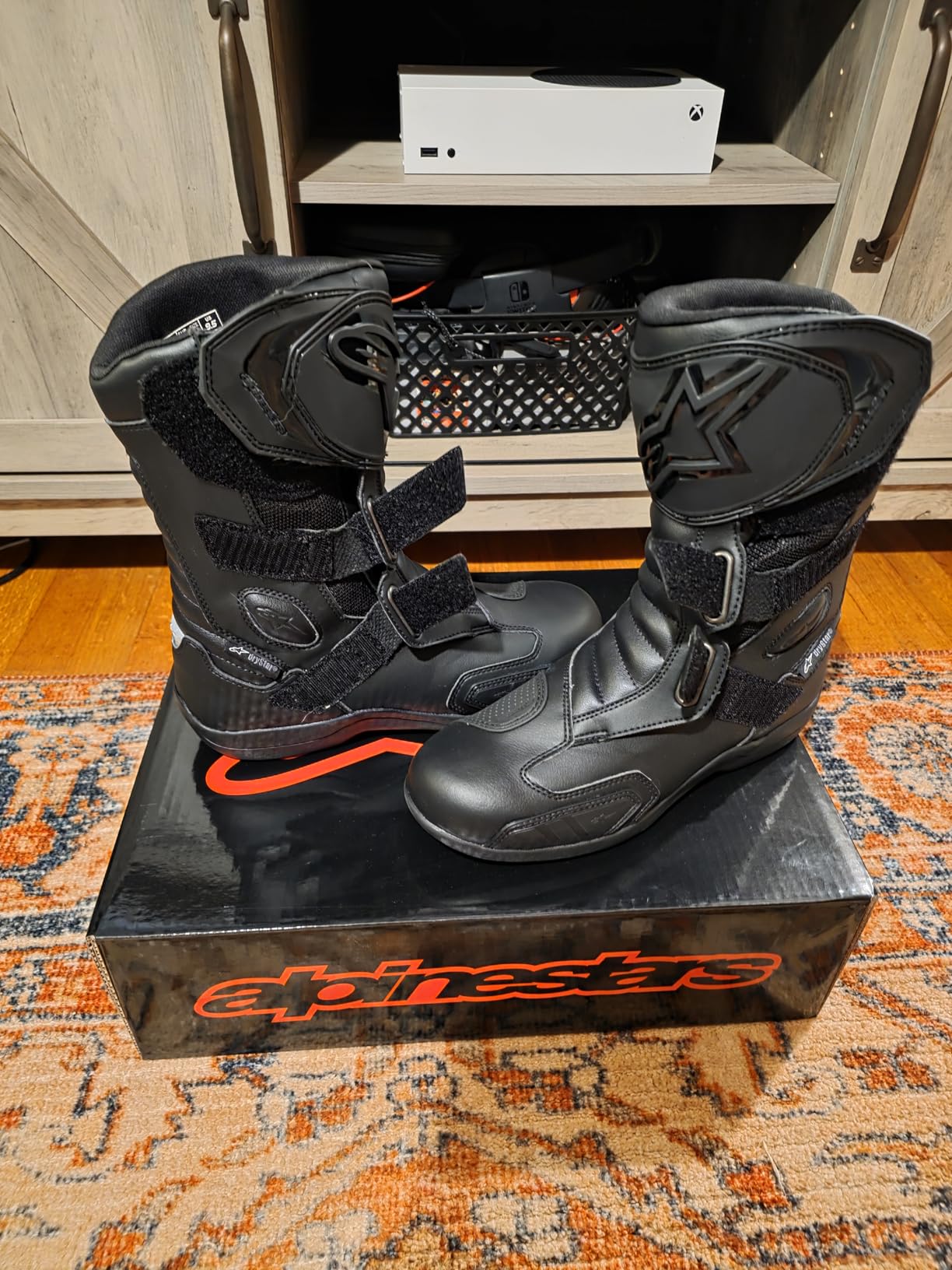 Alpinestars Radon Drystar Motorcycle Boots, CE-Certified All-Weather Touring Gear, Waterproof & Durable Riding Protection customer photo 2