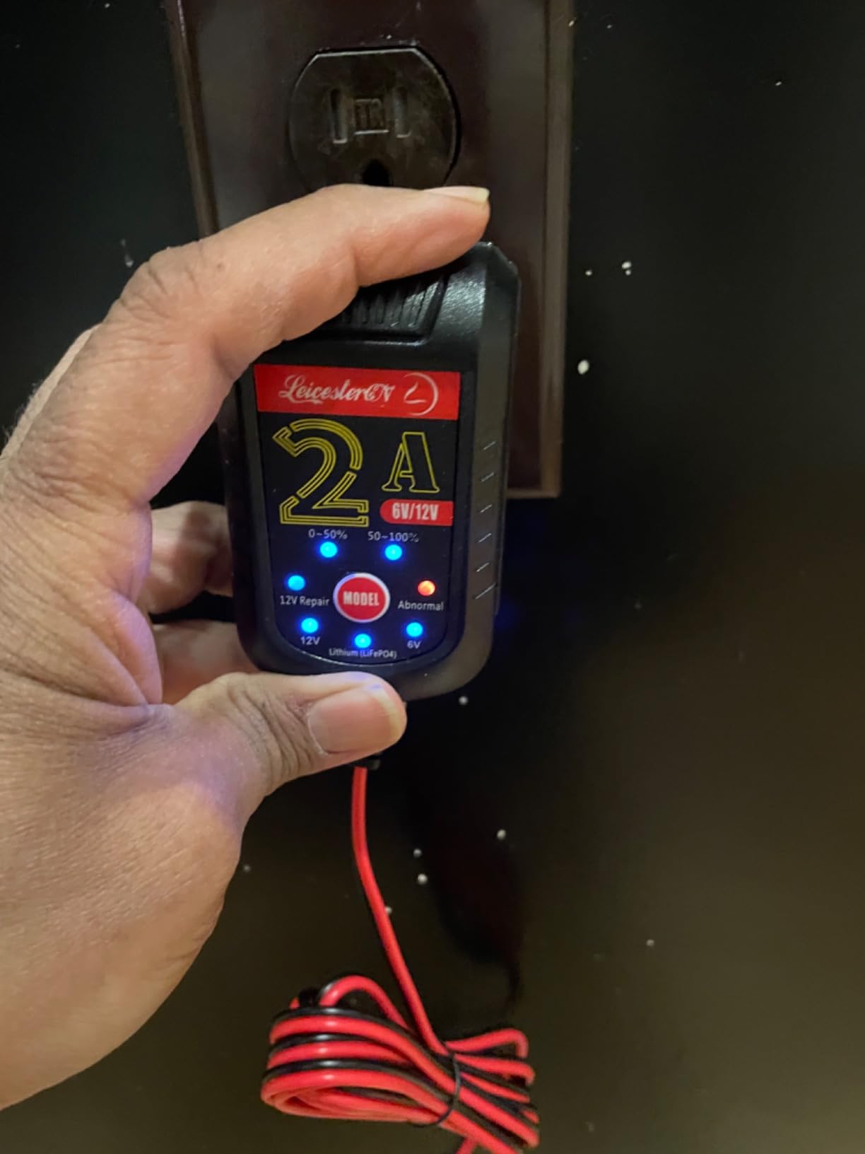 2A Battery Maintainer & Trickle Charger, 6V 12V Smart Float Charger with Pulse Repair Mode, 10FT Extra Long for Motorcycle, Automotive Car, Lawn Mower, Marine Boat, ATV, SLA, AGM, Gel, LiFePO4 customer photo 2