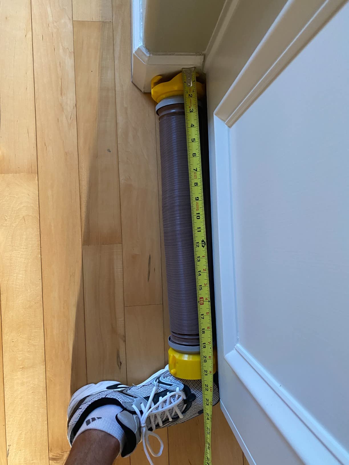 Camco Revolution 10-Foot Camper/RV Sewer Hose Kit - Features Pre-Attached 360-Degree Rotating Fittings - Includes Wire Guards (39639) customer photo 1