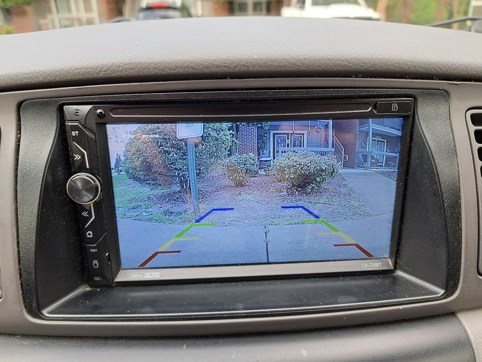 eRapta ERT01 HD Backup Camera Rear View License Plate Reverse Camera Universal for Pickup Truck Car SUV 149 Degree Perfect Angle Night Vision IP69K Level Waterproof customer photo 2