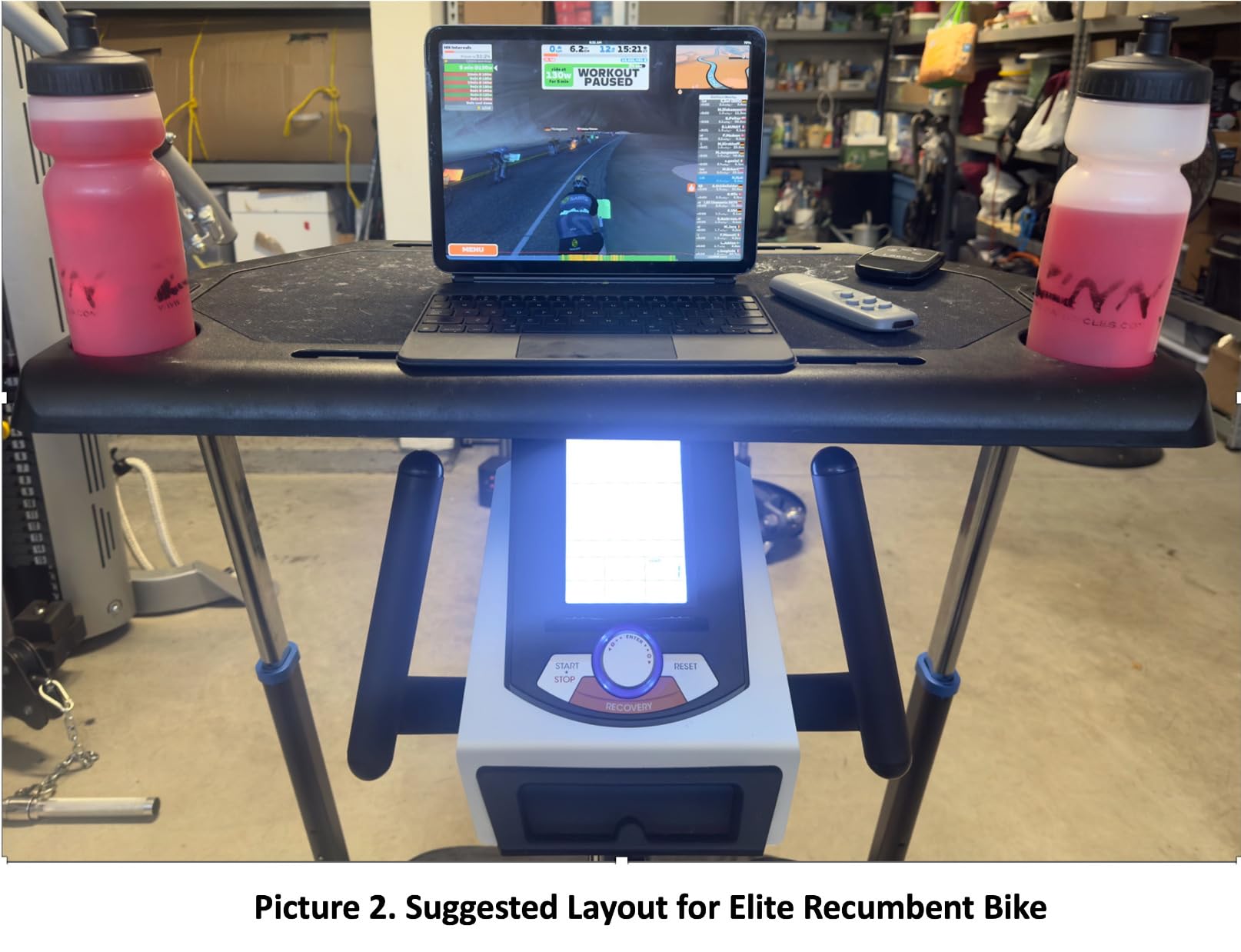 3G Cardio Elite RB X Recumbent Exercise Bike - FreeSync FTMS Bluetooth Smart App Connectivity - Compact 49
