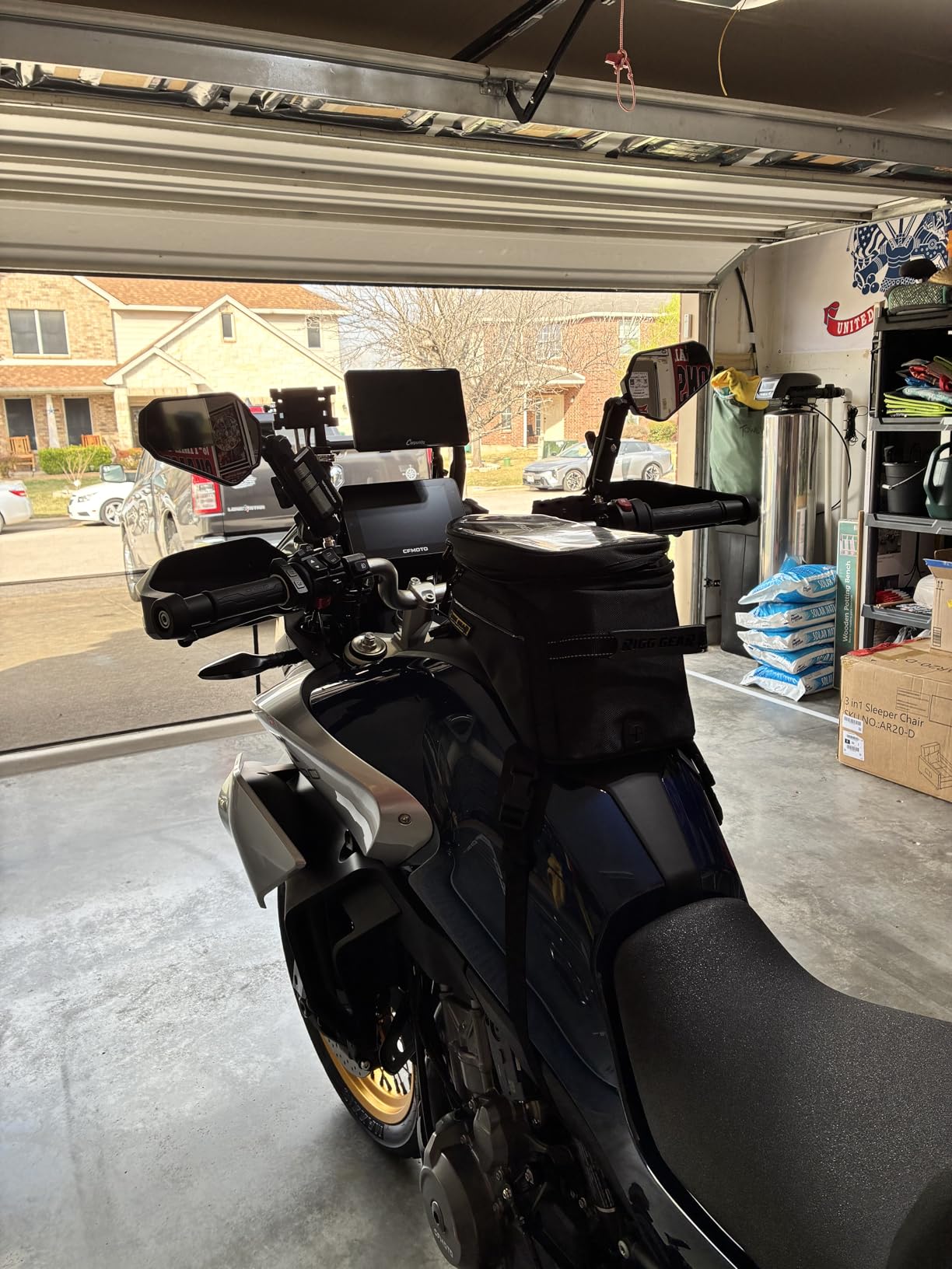 Nelson-Rigg Trails End Adventure Motorcycle Tank Bag, fits Most Honda Yamaha Kawasaki Adventure Bikes customer photo 2