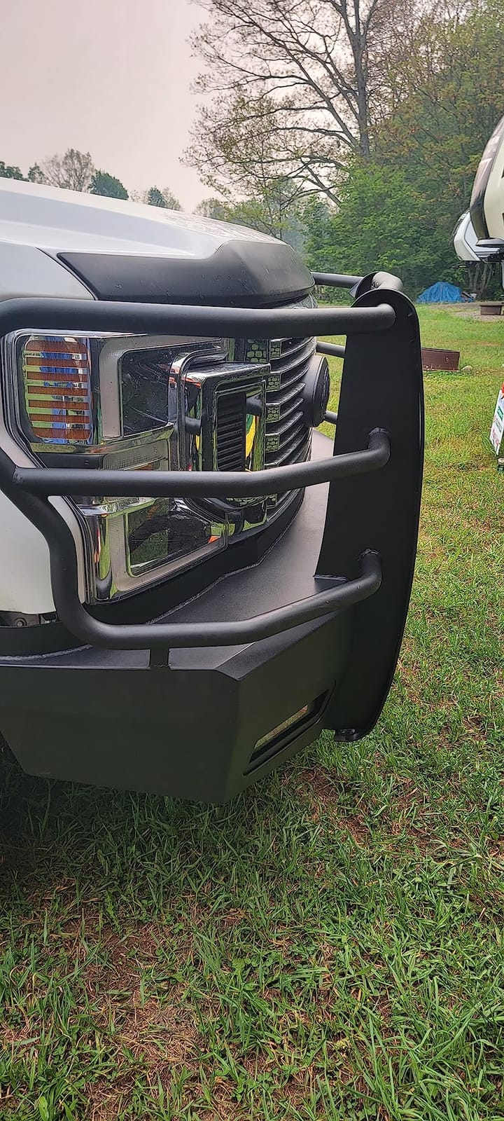 Steelcraft 60-11380CC Front Elevation HD Bumper Black Accommodates Front Emblem Camera and Adaptive Cruise Control customer photo 1