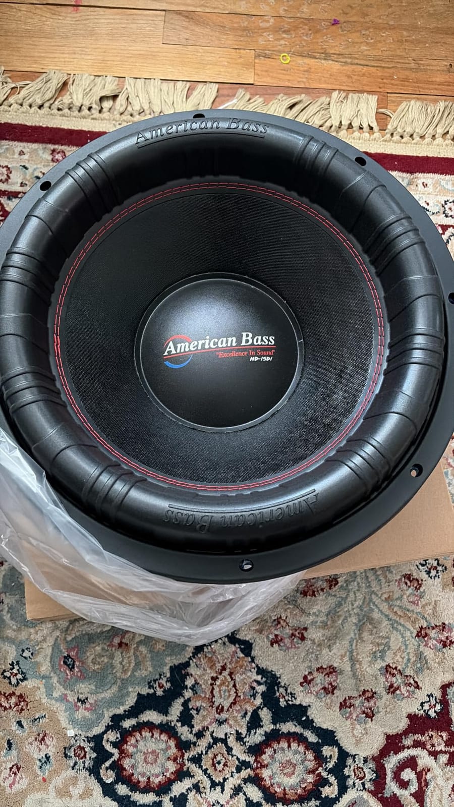 American Bass HD 15 Inch Car Subwoofer - 1 Ohm 4000 Max Watts - High Power Subwoofer Speaker with Deep Bass Performance, Premium Audio Upgrade for Cars, Trucks, and SUVs, Durable 15