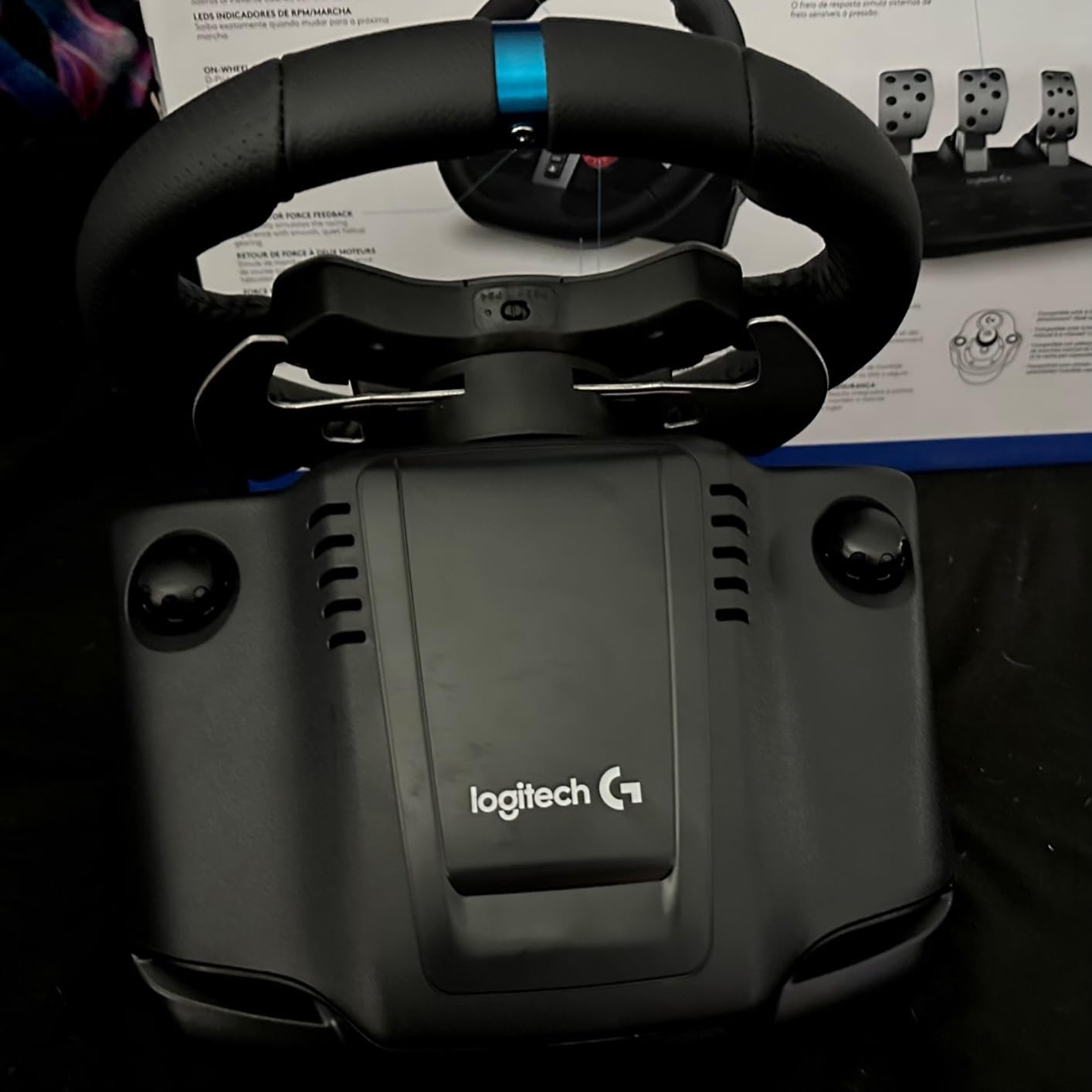 Logitech Driving Force G29 Racing Wheel for PlayStation 4 and PlayStation 3 (Renewed) customer photo 2