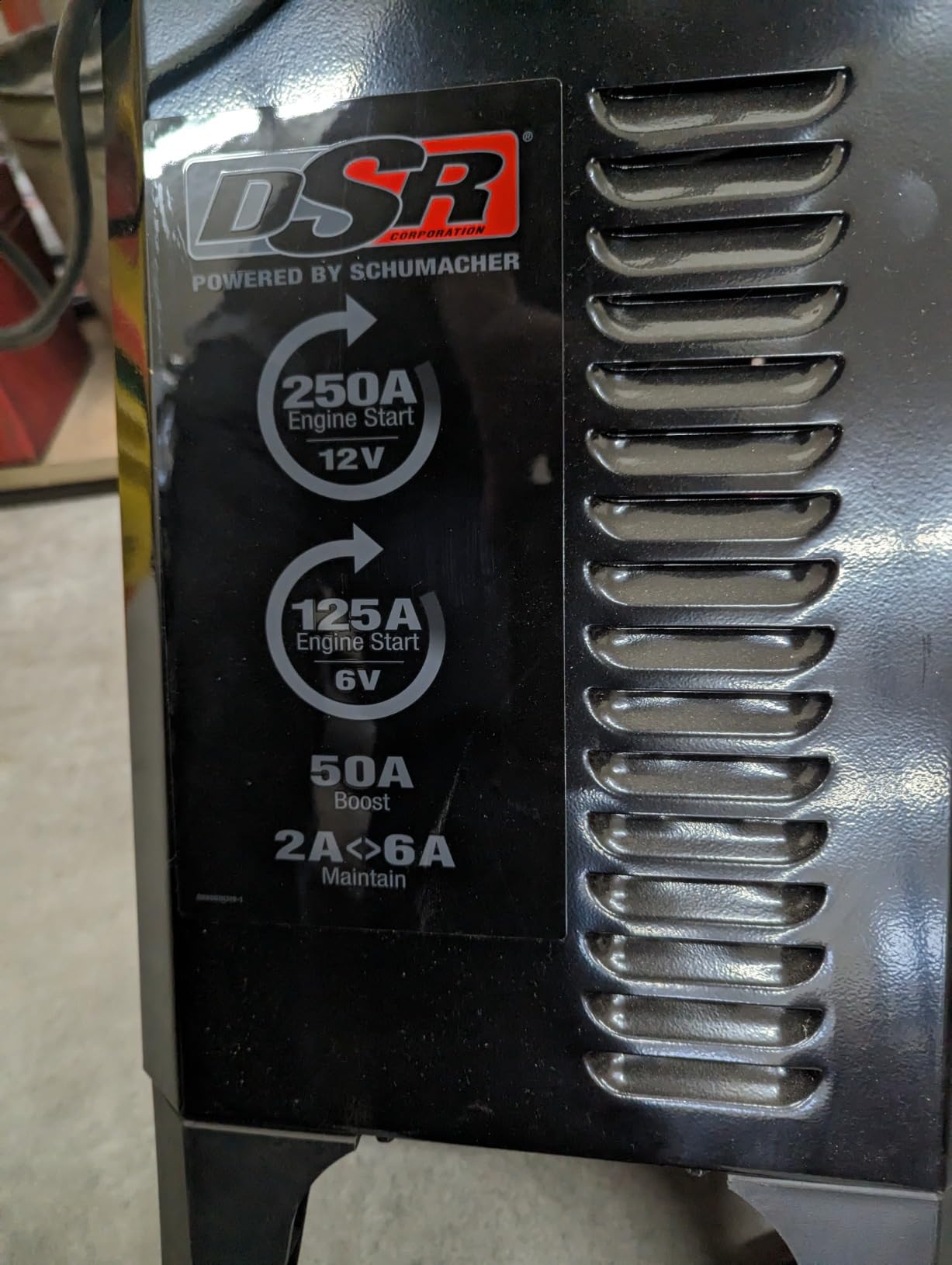 Schumacher Electric DSR Pro Series 6V/12V Battery Charger Engine Starter & Maintainer - DSR131 customer photo 2