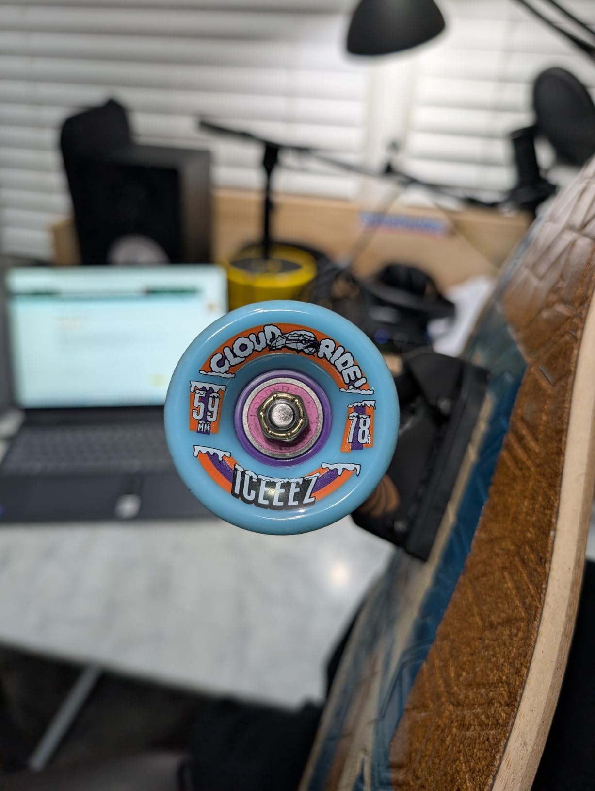 Cloud Ride! Premium Urethane Wheels for Street Cruising, Skateboarding, Longboarding, Carving, Downhill, Freeriding, Freestyle, Filmer Wheel customer photo 1