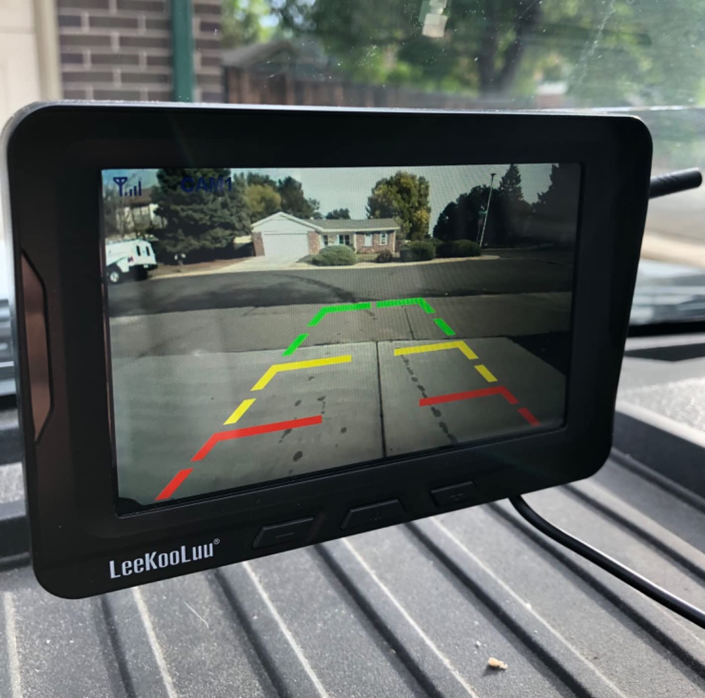 HD 1080P 5 inch Wireless Backup Camera for Truck: Clear Day & Night Vision | 15 Mins Easy Install for Car Trucks SUV Camper Parking Safety Assistance customer photo 2