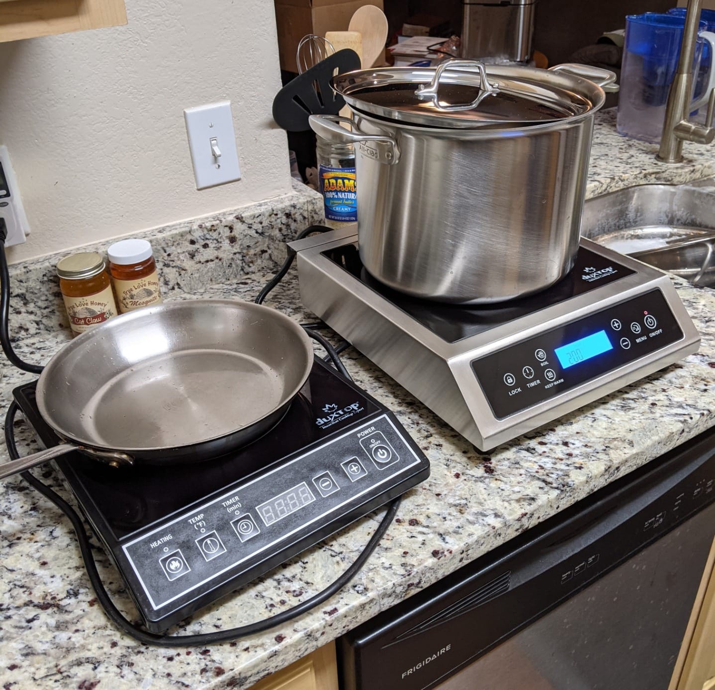 Duxtop Professional Portable Induction Cooktop P961LS Silver/Black | Commercial Range Countertop Burner, 1800 Watts Induction Burner with Sensor Touch and LCD Screen BT-C35-D customer photo 1