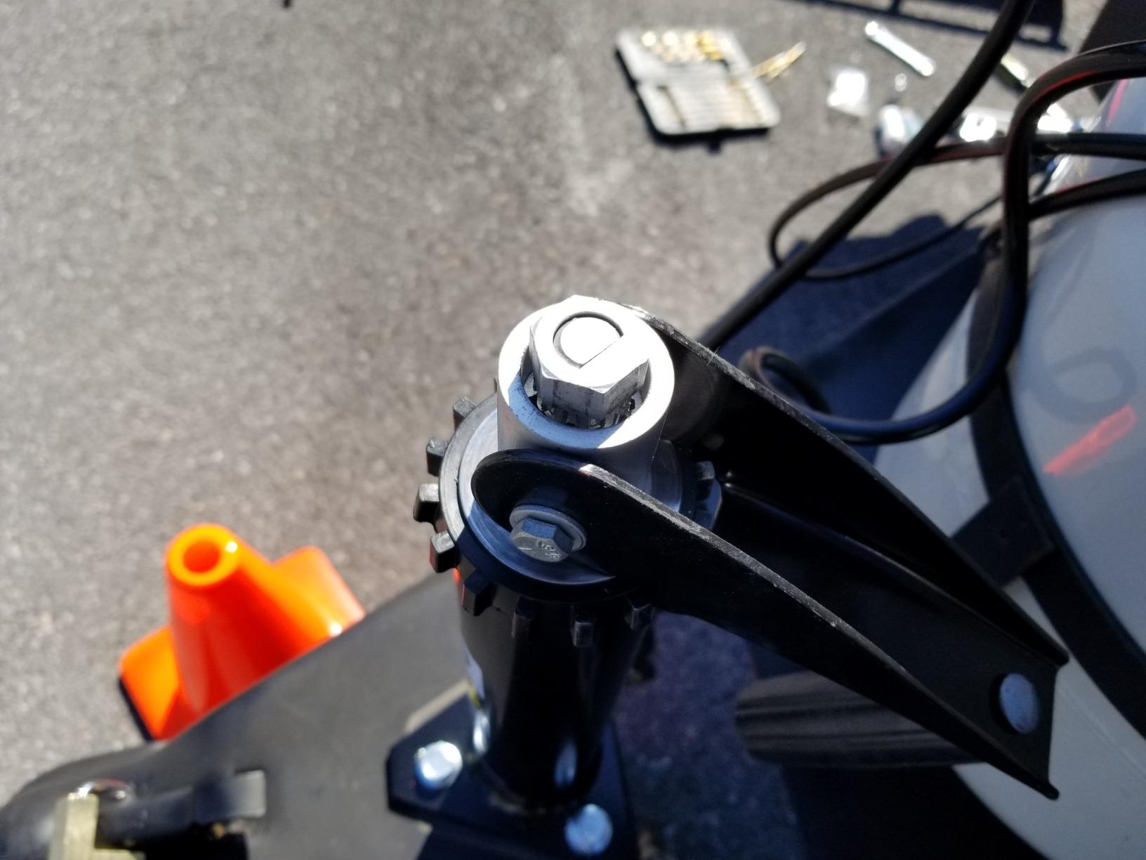 Lippert Quick Drop Tongue Jack for A-Frame Travel, Cargo, and Utility Trailers or 5th Wheel RVs, Black customer photo 1