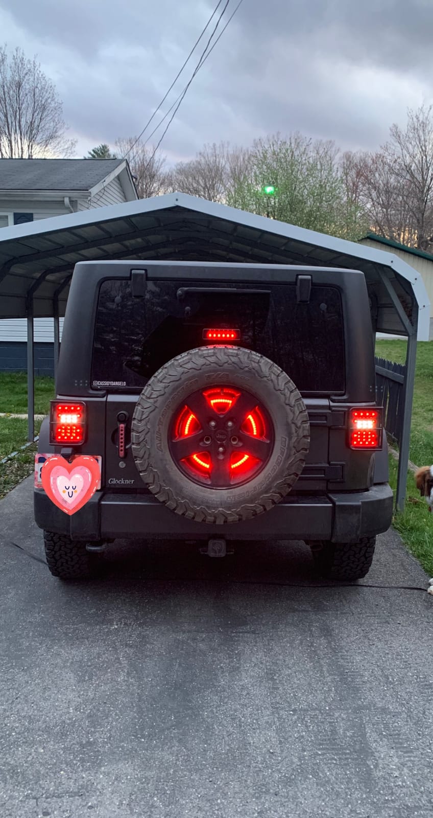 u-Box Wrangler JK Tail Light Assembly Clear LED w/Brake Light & Turn Signal for Jeep JK Wrangle & Unlimited 2007-2018 customer photo 1
