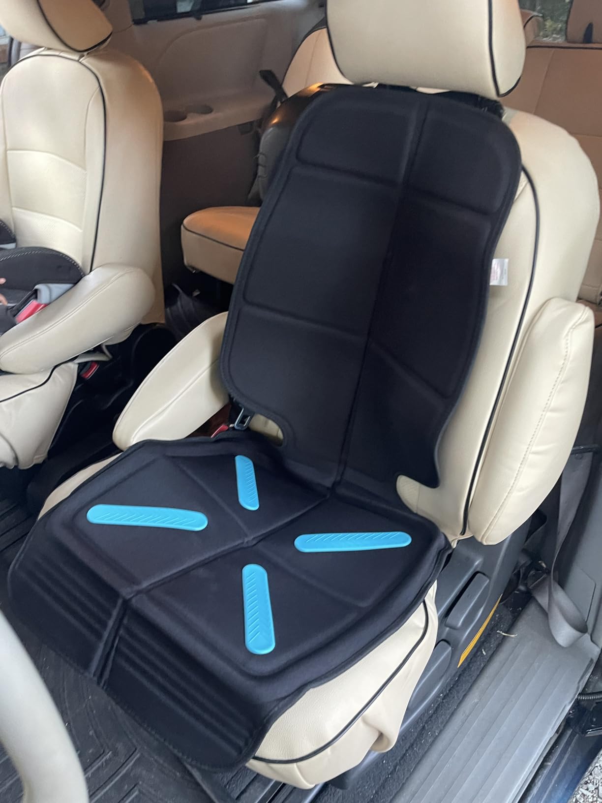 Car Seat Cover for Baby Child Car Seats, Shynerk Auto Car Seat Protector for Under Car Seats to Protect Automotive Vehicle Leather and Cloth Upholstery - Waterproof and Dirt Resistant customer photo 2