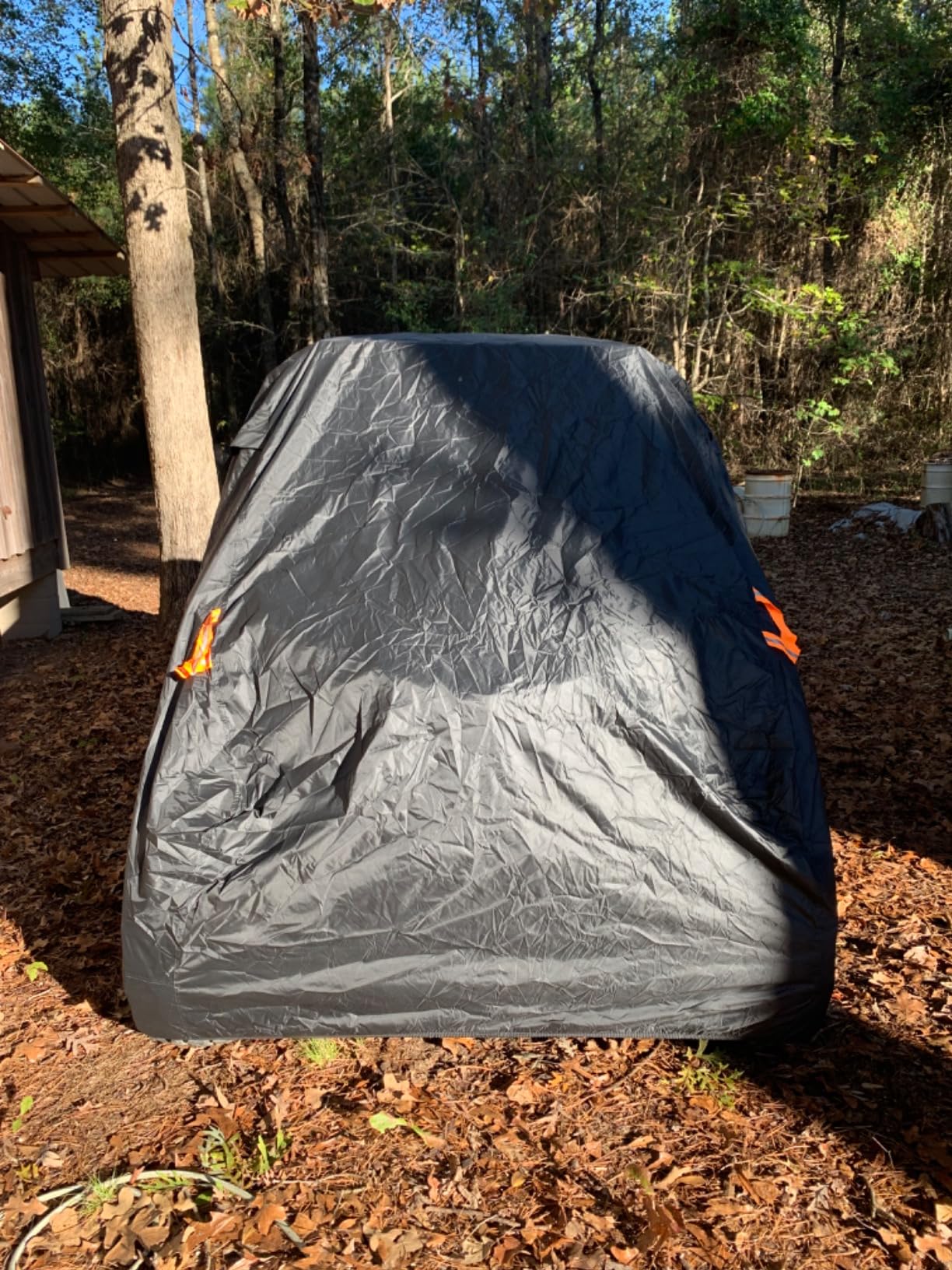 NEVERLAND UTV Cover Heavy Waterproof Denier Oxford Cloth for Polaris RZR Yamaha Can-Am Defender Kawasaki Ranger Cover 4-6 Passenger Black customer photo 2