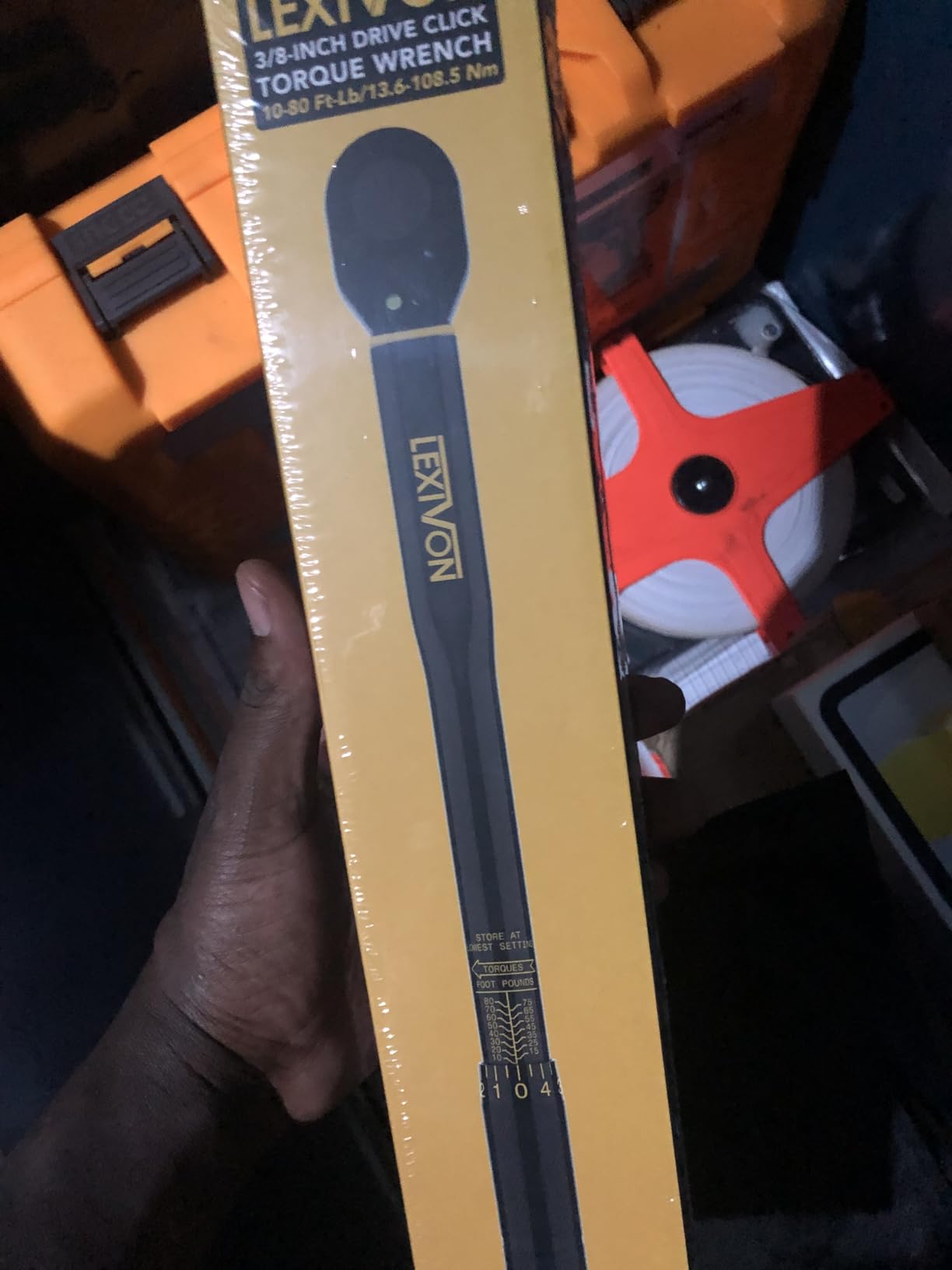 LEXIVON 3/8-Inch Drive Click Torque Wrench 10~80 Ft-Lb/13.6~108.5 Nm (LX-182) customer photo 1