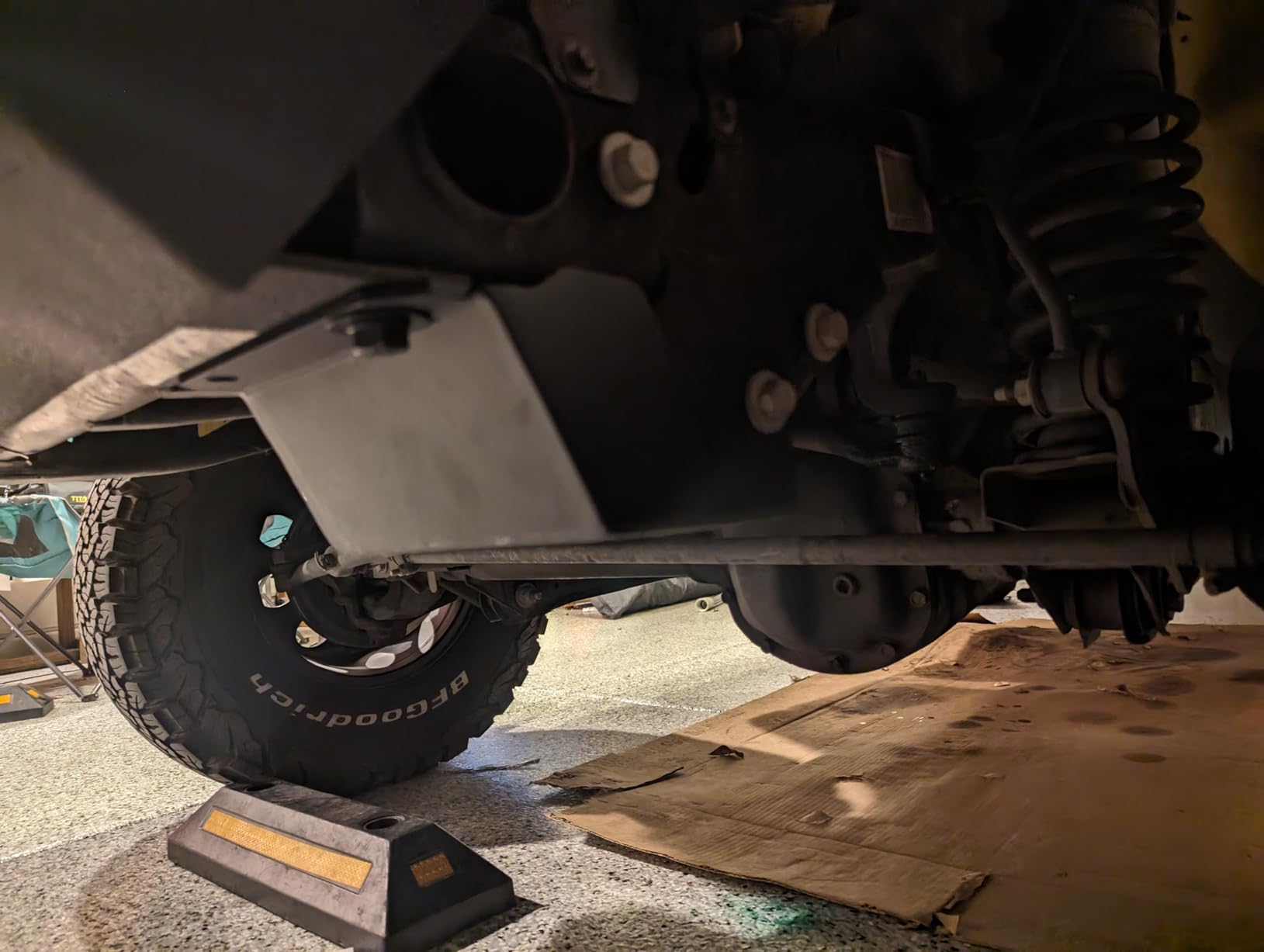 Hooke Road Steering Box Skid Plate Brace for 1997-2006 Jeep Wrangler TJ customer photo 1