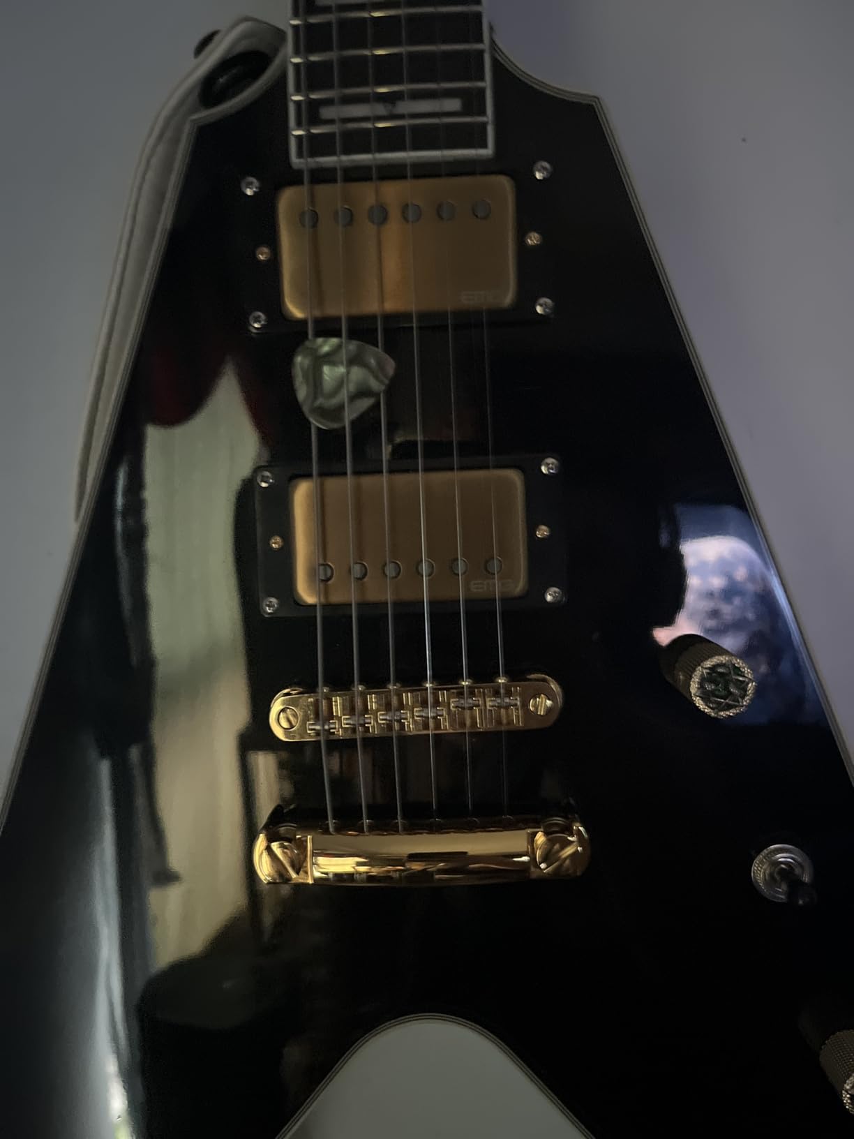 EMG REV Revelation Signature Passive Alnico 2 Humbucker Guitar Pickup Set, Black customer photo 1