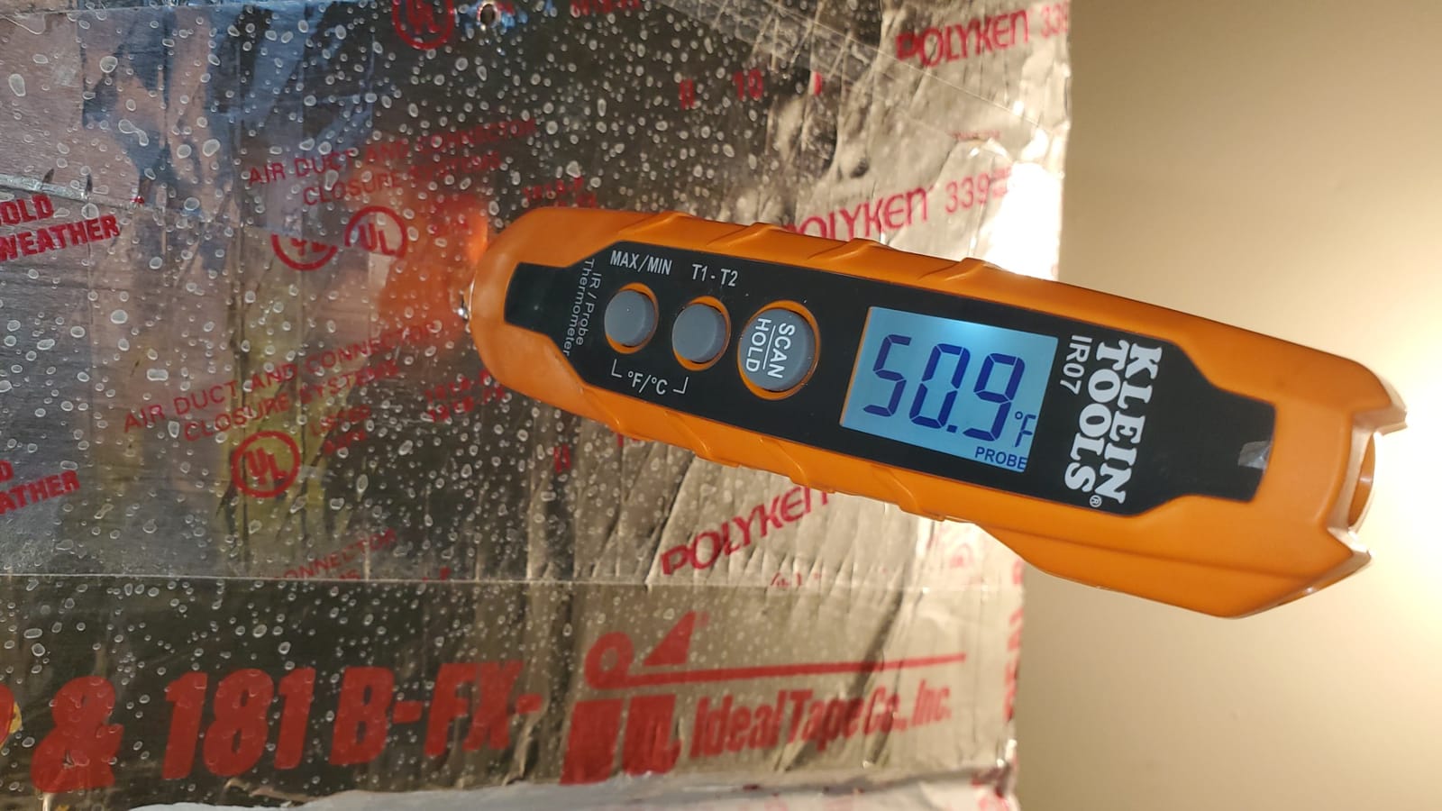 Klein Tools IR07 Dual Infrared (IR) and Probe Thermometer customer photo 1